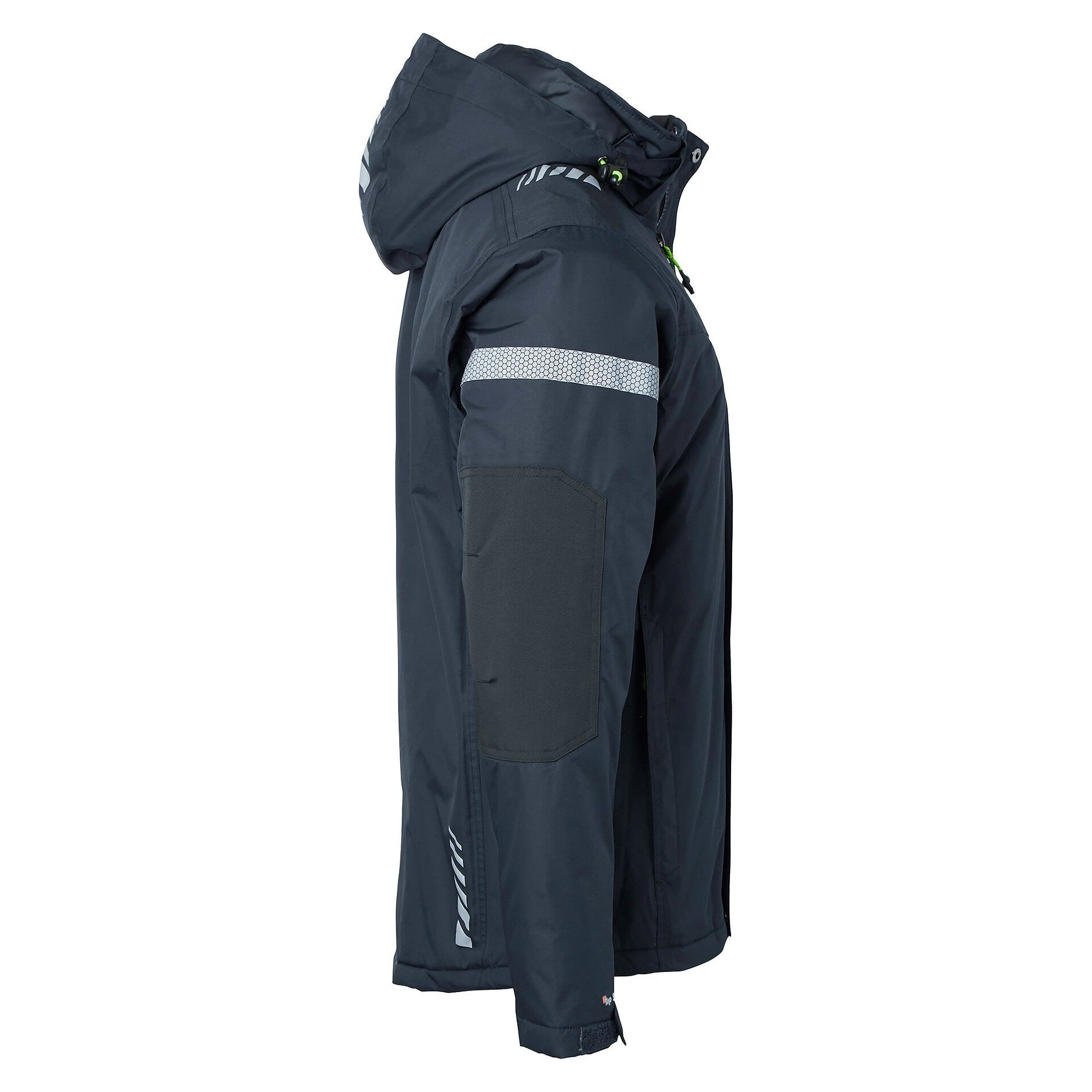 Veste d'hiver homme 350 bleu marine, EN 343 classe 3, doublure matelassée, capuche amovible - Top Swede 1000890403