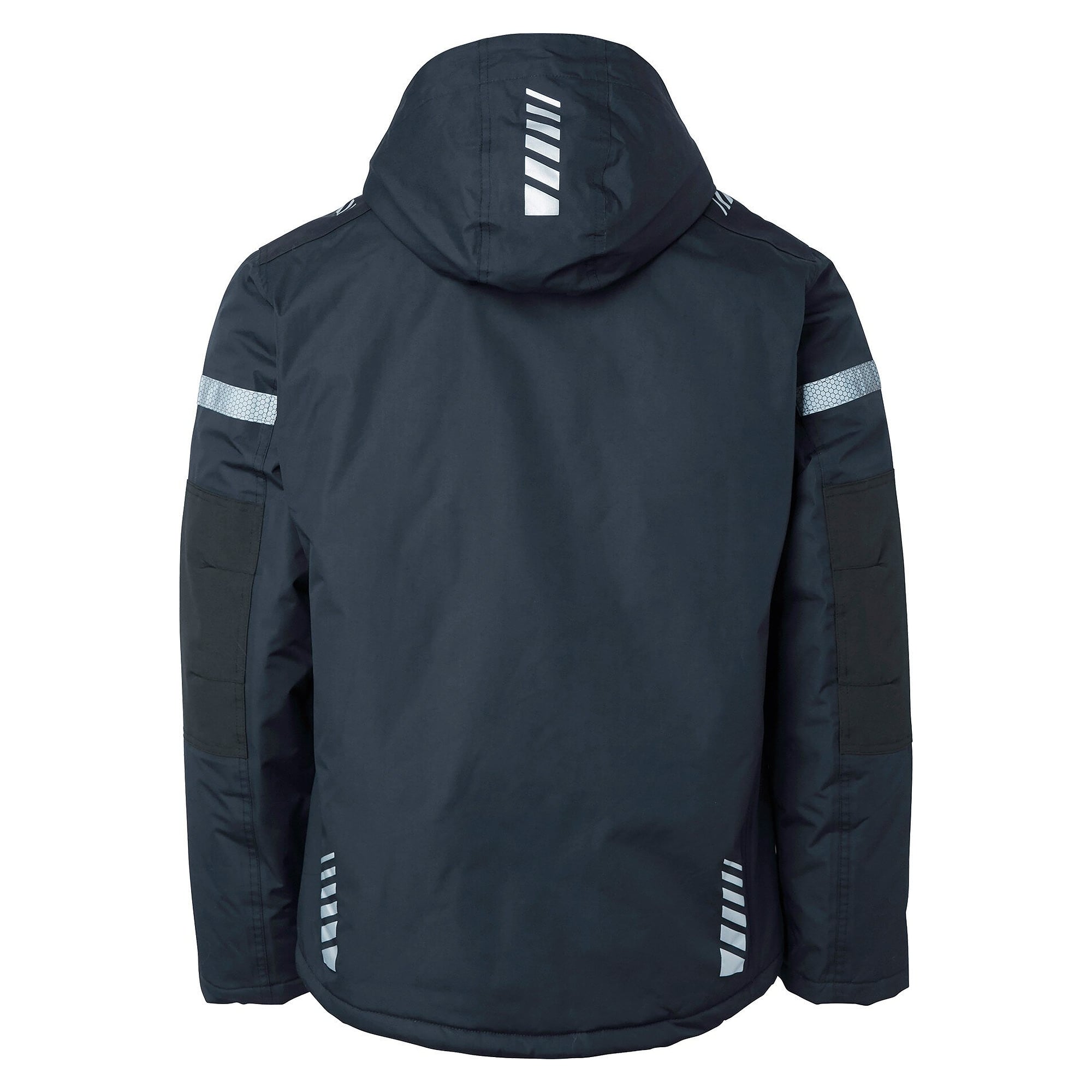 Veste d'hiver homme 350 bleu marine, EN 343 classe 3, doublure matelassée, capuche amovible - Top Swede 1000890403
