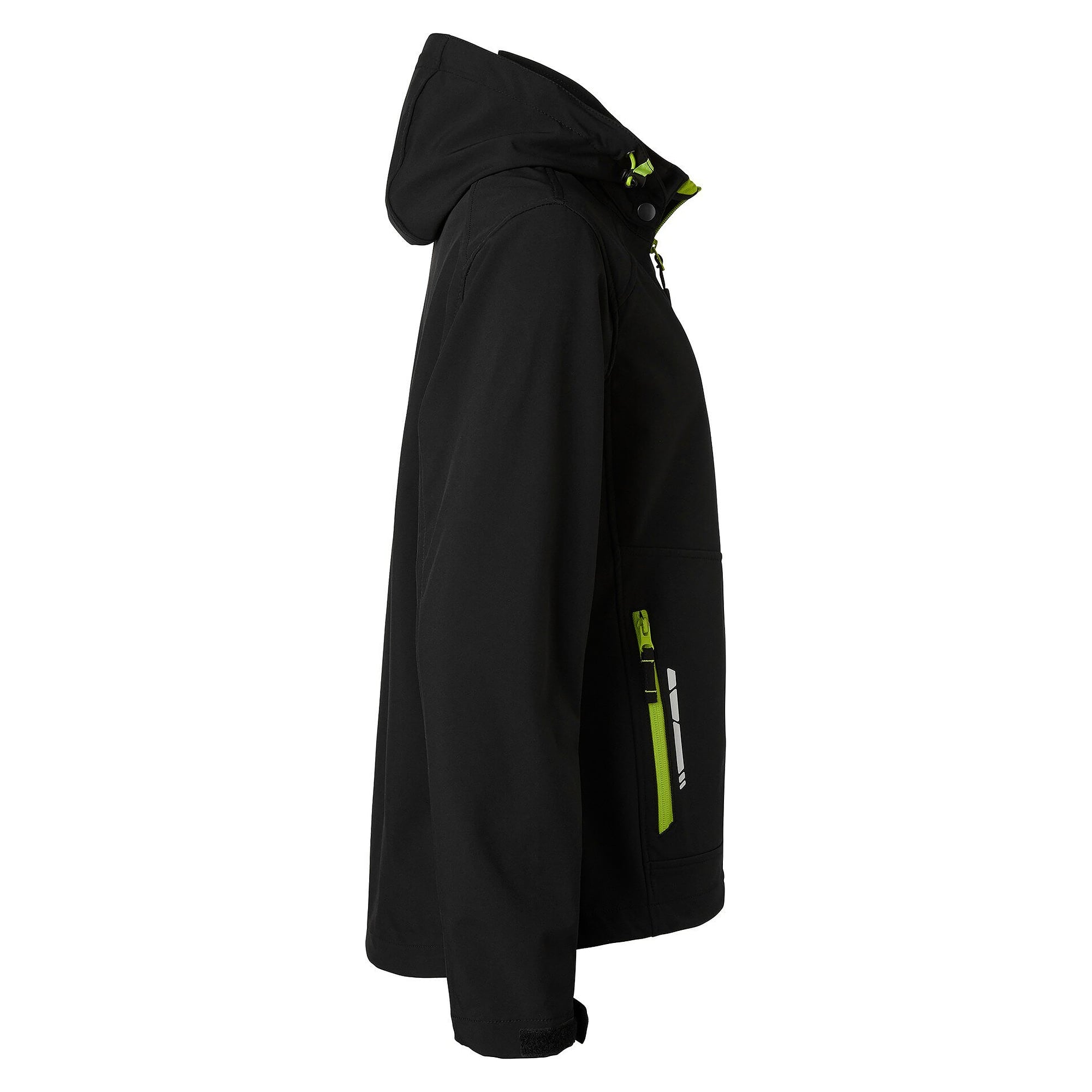 Veste softshell trois couches femme à capuche amovible, noir - Top Swede 1000892001