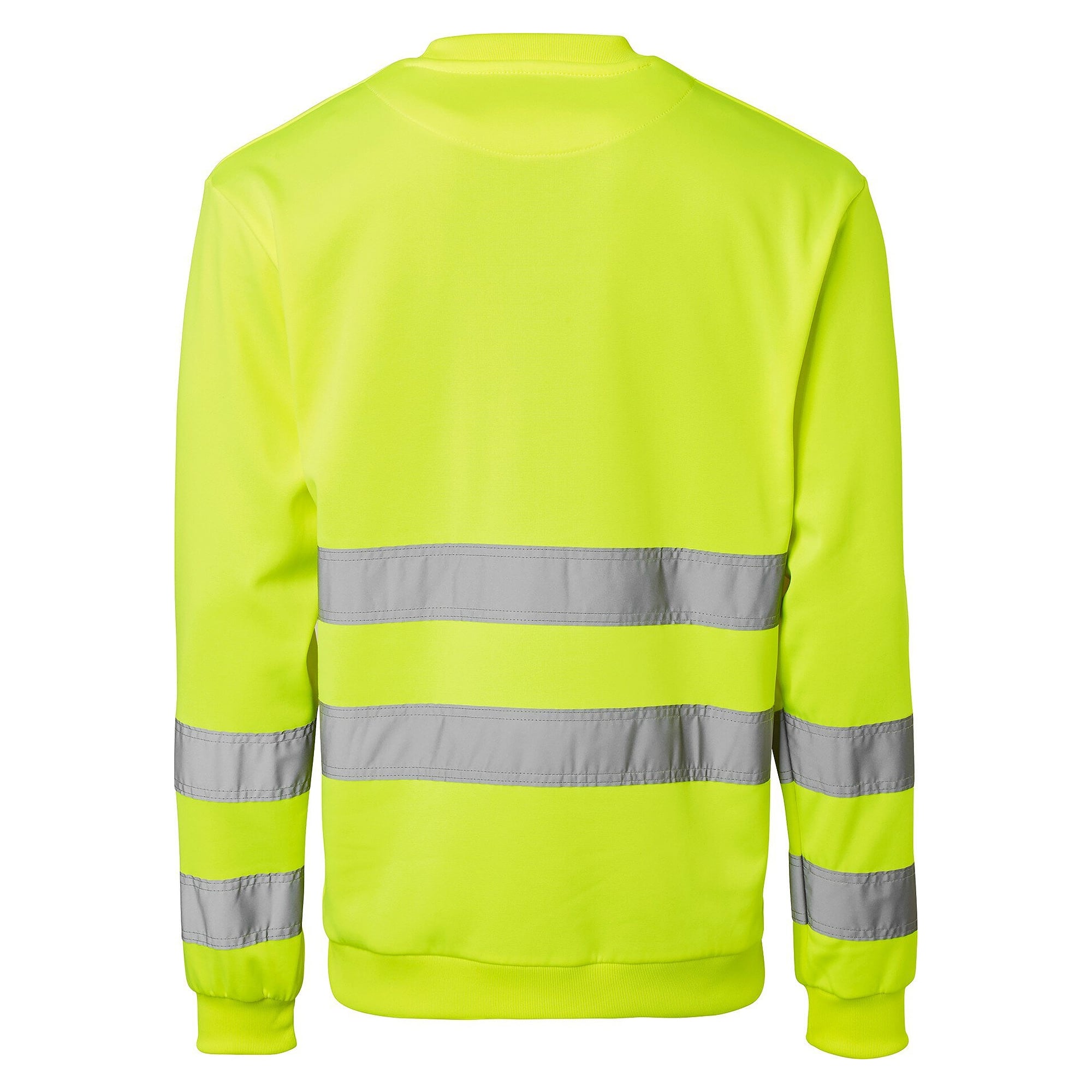 Sweat-shirt haute visibilité 4228 selon EN ISO 20471 classe 3 à poignets, jaune fluo - Top Swede 1000917712