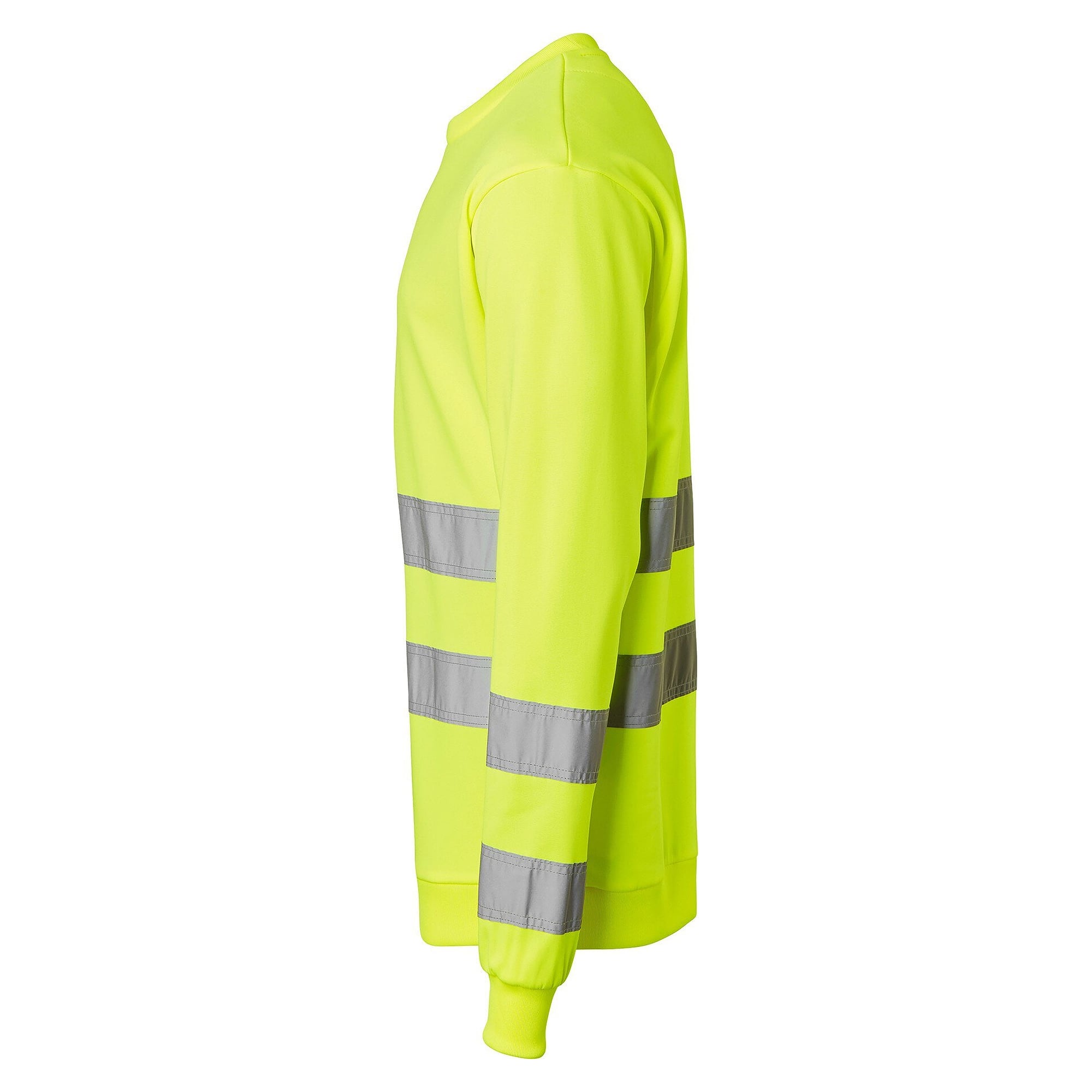 Sweat-shirt haute visibilité 4228 selon EN ISO 20471 classe 3 à poignets, jaune fluo - Top Swede 1000917712