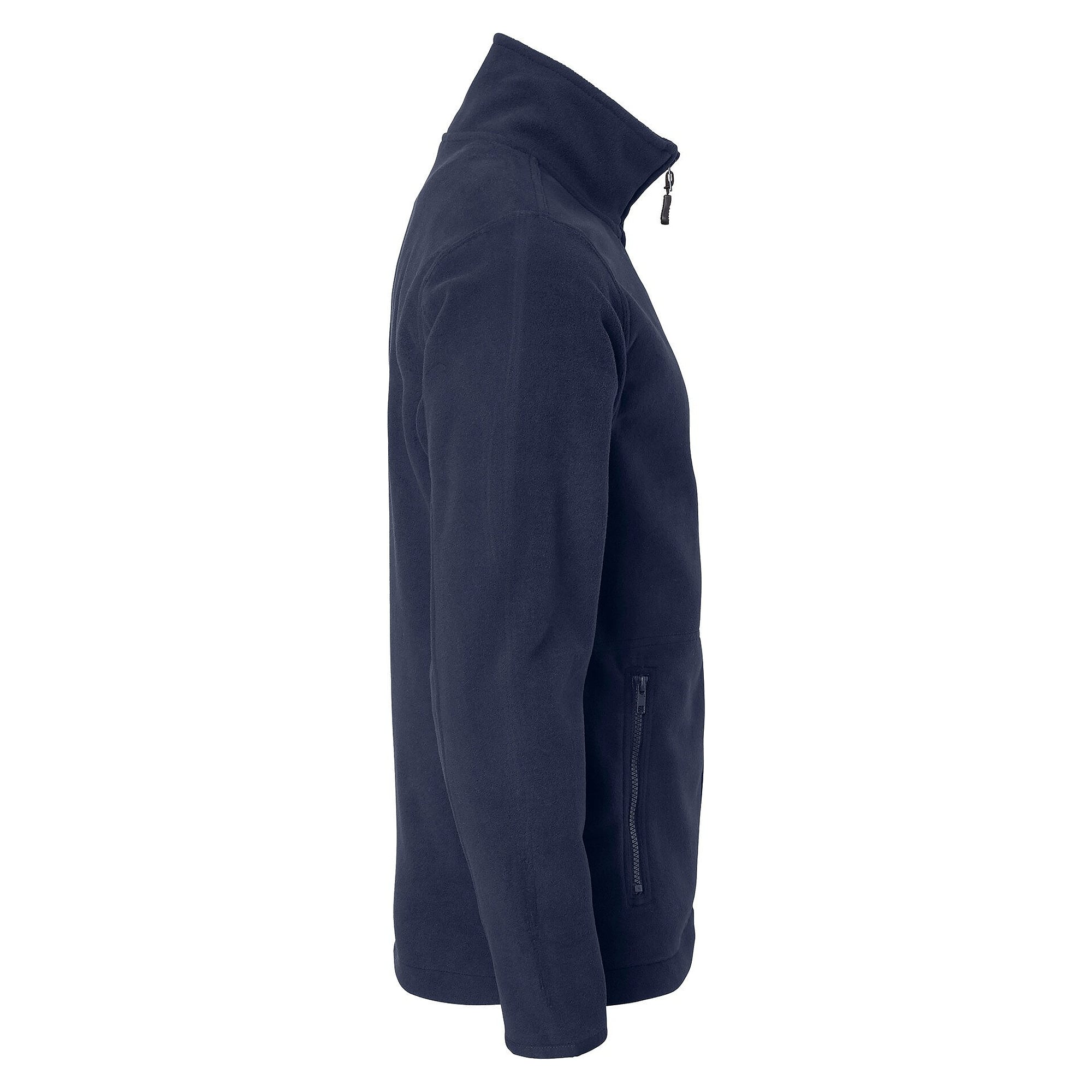 Veste polaire unisexe 4642 avec poche poitrine et deux poches zippées, bleu marine - Top Swede 1000923403