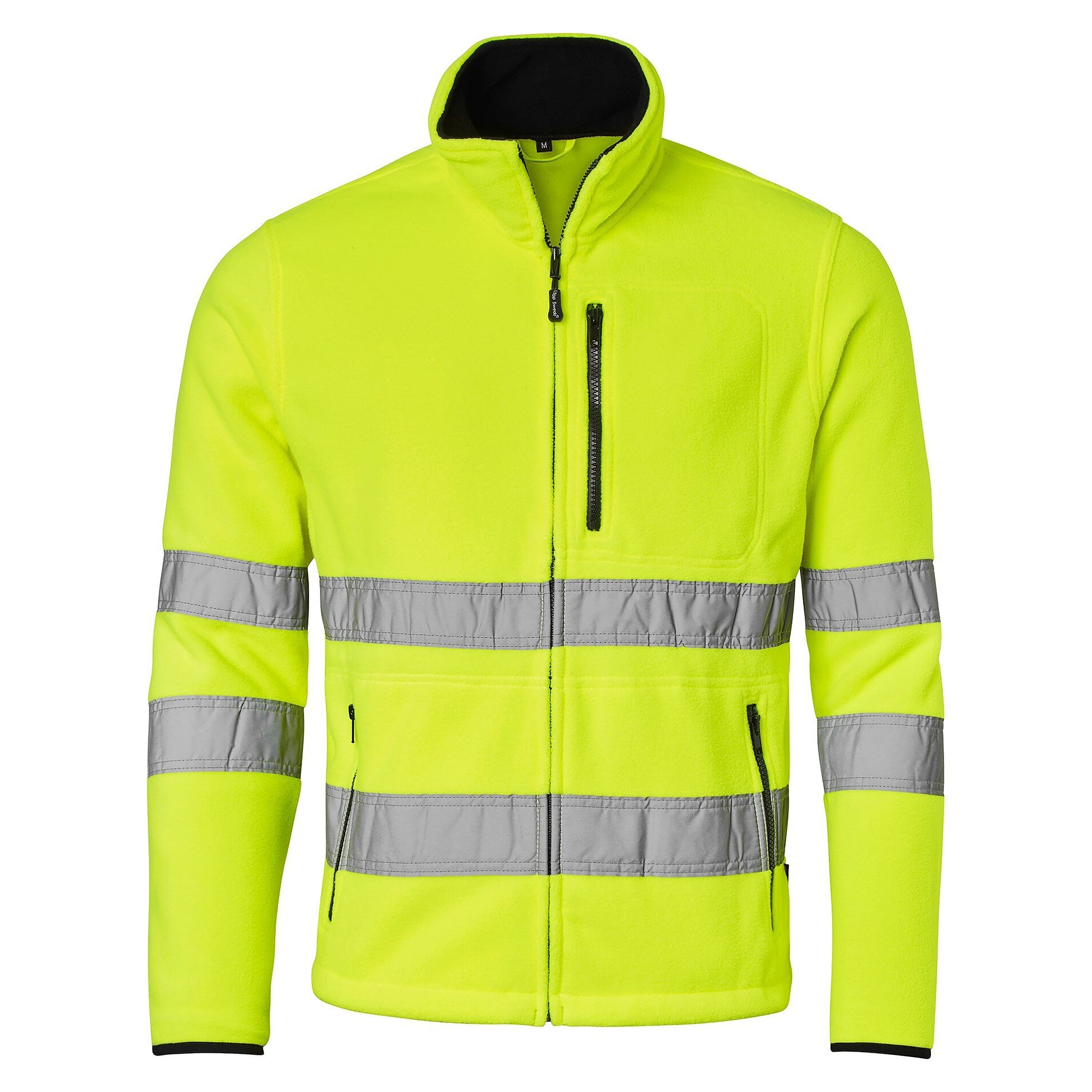 Veste polaire haute visibilité 4642, EN ISO 20471 classe 3, jaune fluorescent - Top Swede 1000924712