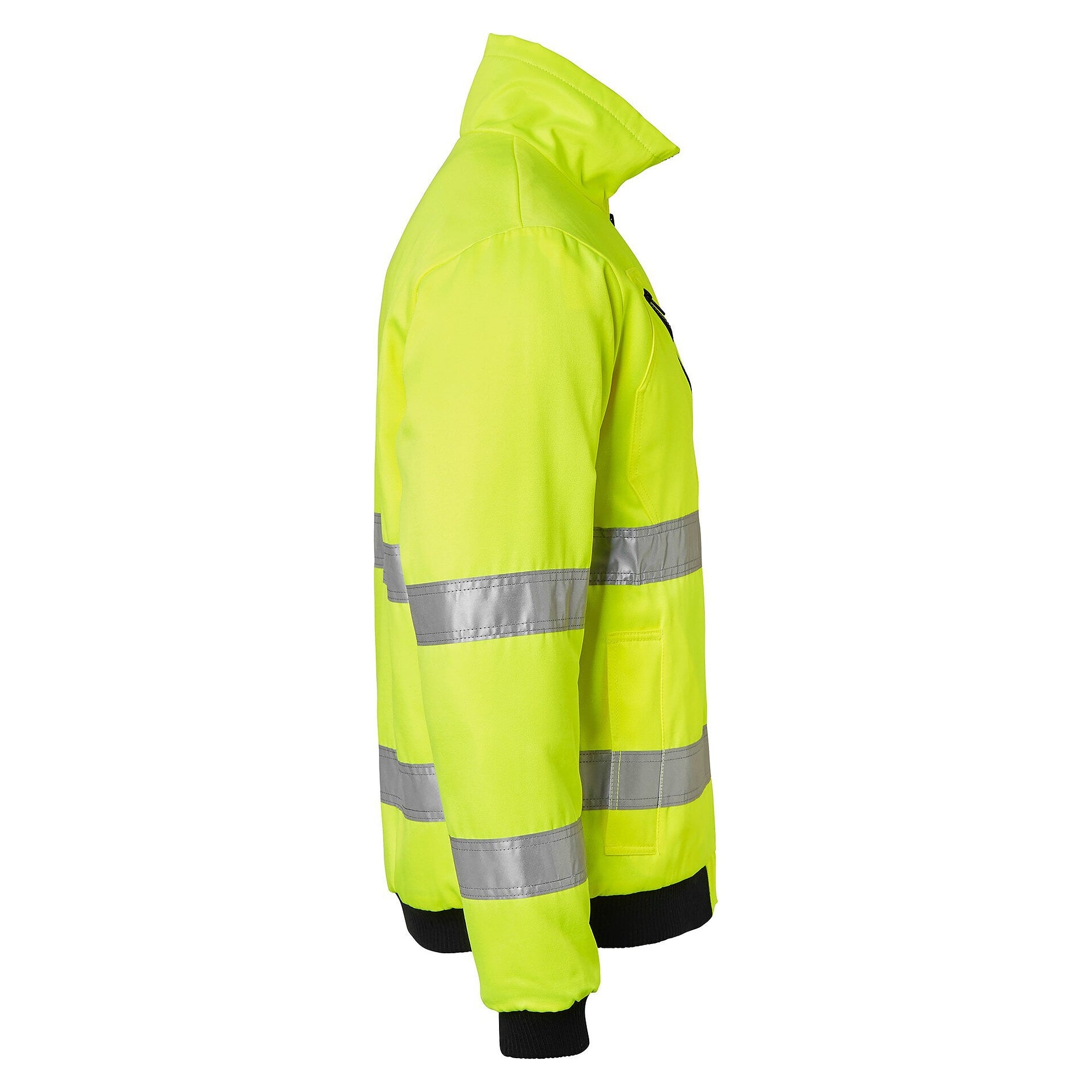 Warnschutz-Winterjacke 5016 nach EN ISO 20471 Klasse 3 mit Steppfutter, Warngelb - Top Swede 1000926712