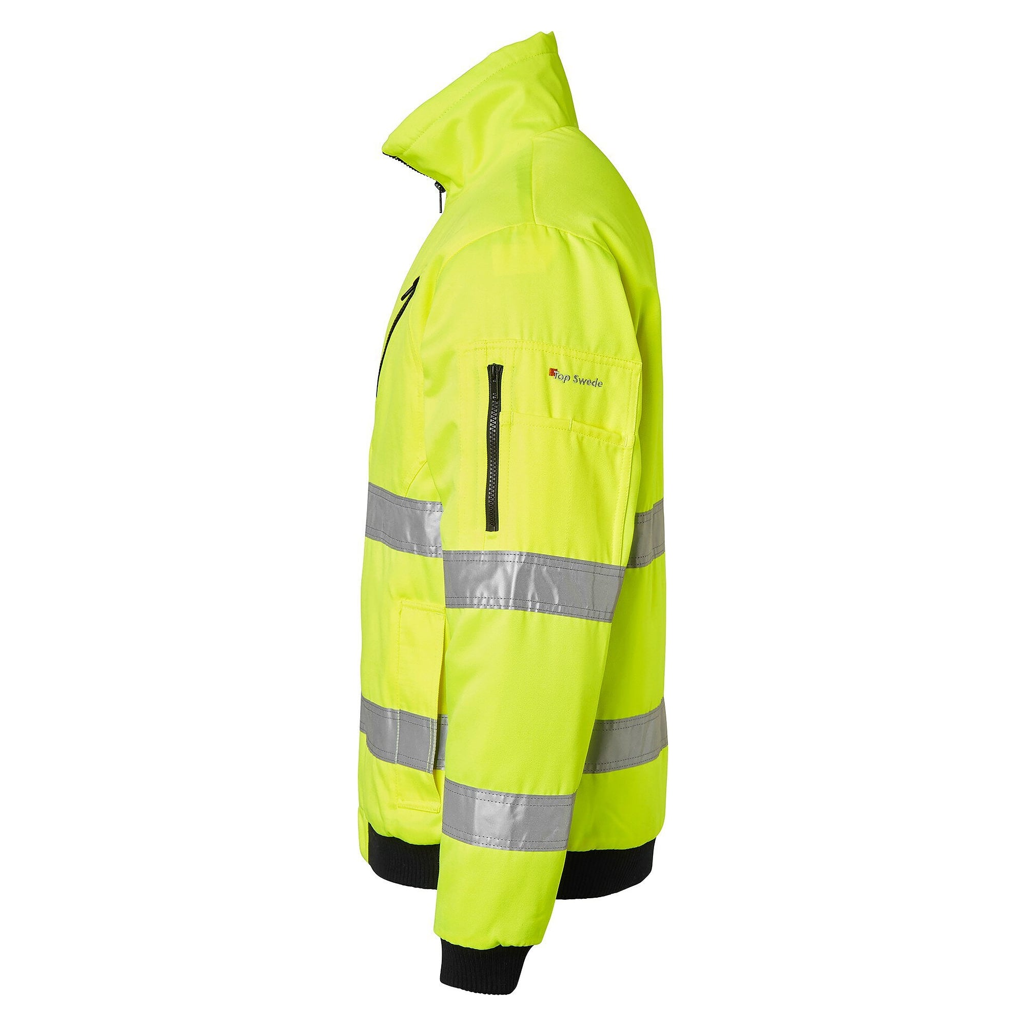 Warnschutz-Winterjacke 5016 nach EN ISO 20471 Klasse 3 mit Steppfutter, Warngelb - Top Swede 1000926712