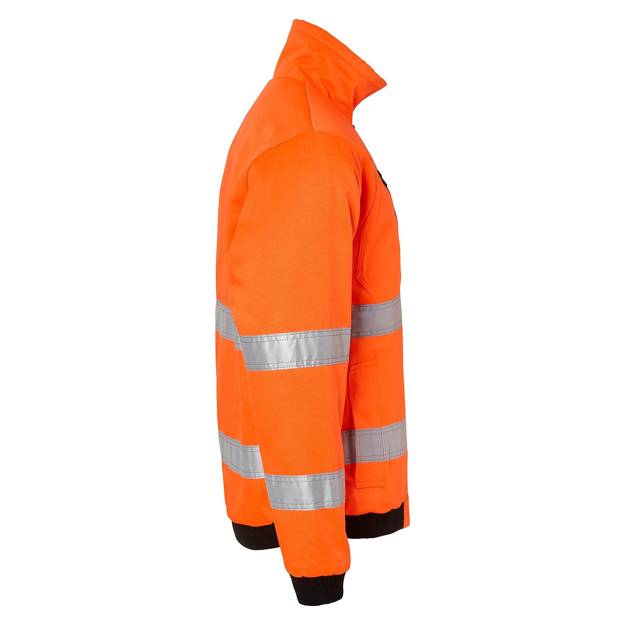 Veste d'hiver haute visibilité 5016 EN ISO 20471 classe 3, doublure matelassée, orange fluo - Top Swede 1000926811