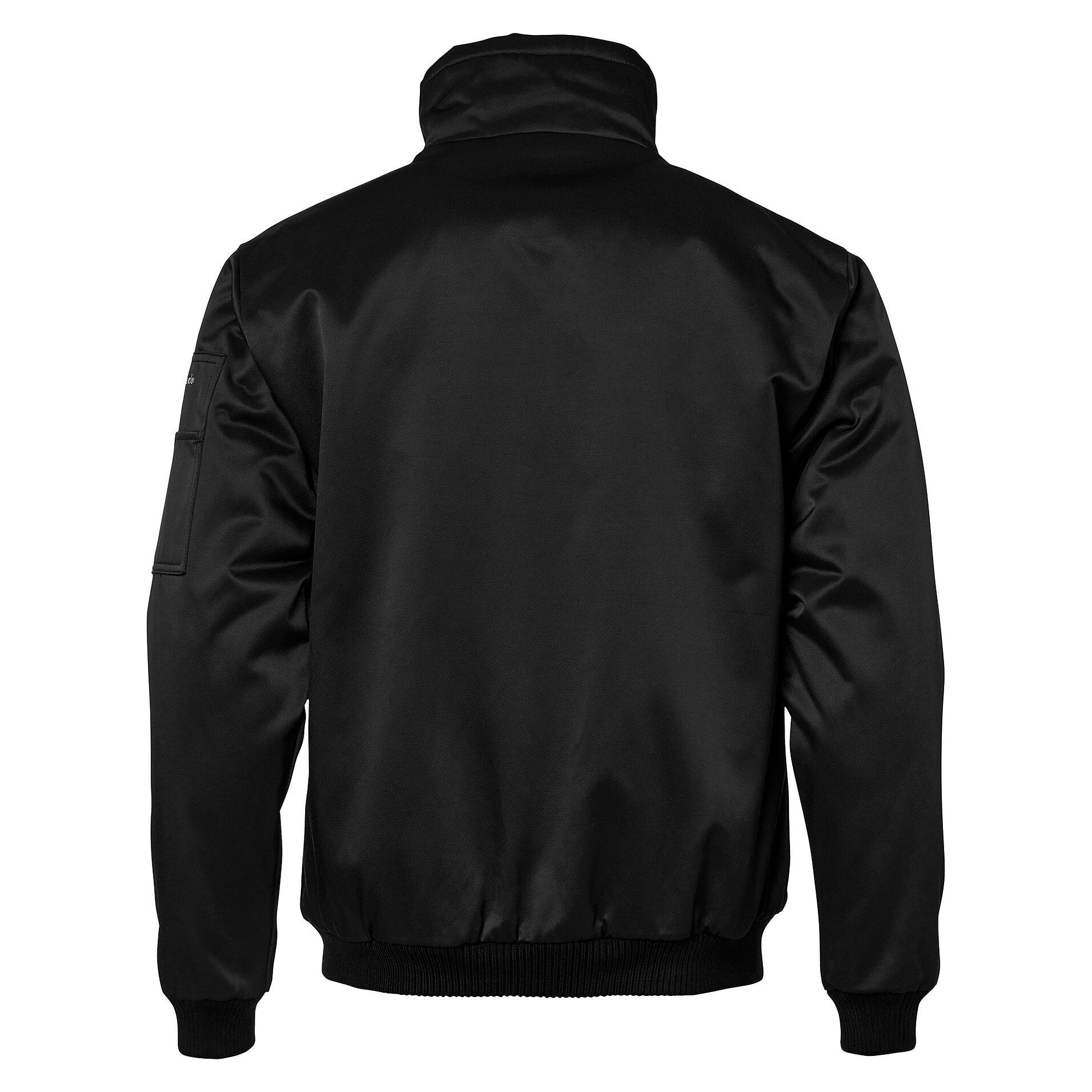 Gefütterte Winterjacke 5026 im Fliegerjacken-Stil mit sieben Taschen, Unisex, schwarz - Top Swede 1000928001