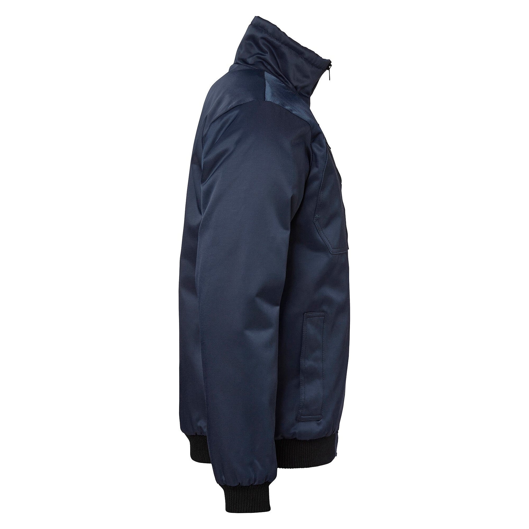 Gefütterte Winterjacke 5026 im Fliegerjacken-Stil mit sieben Taschen, Unisex, navyblau - Top Swede 1000928403