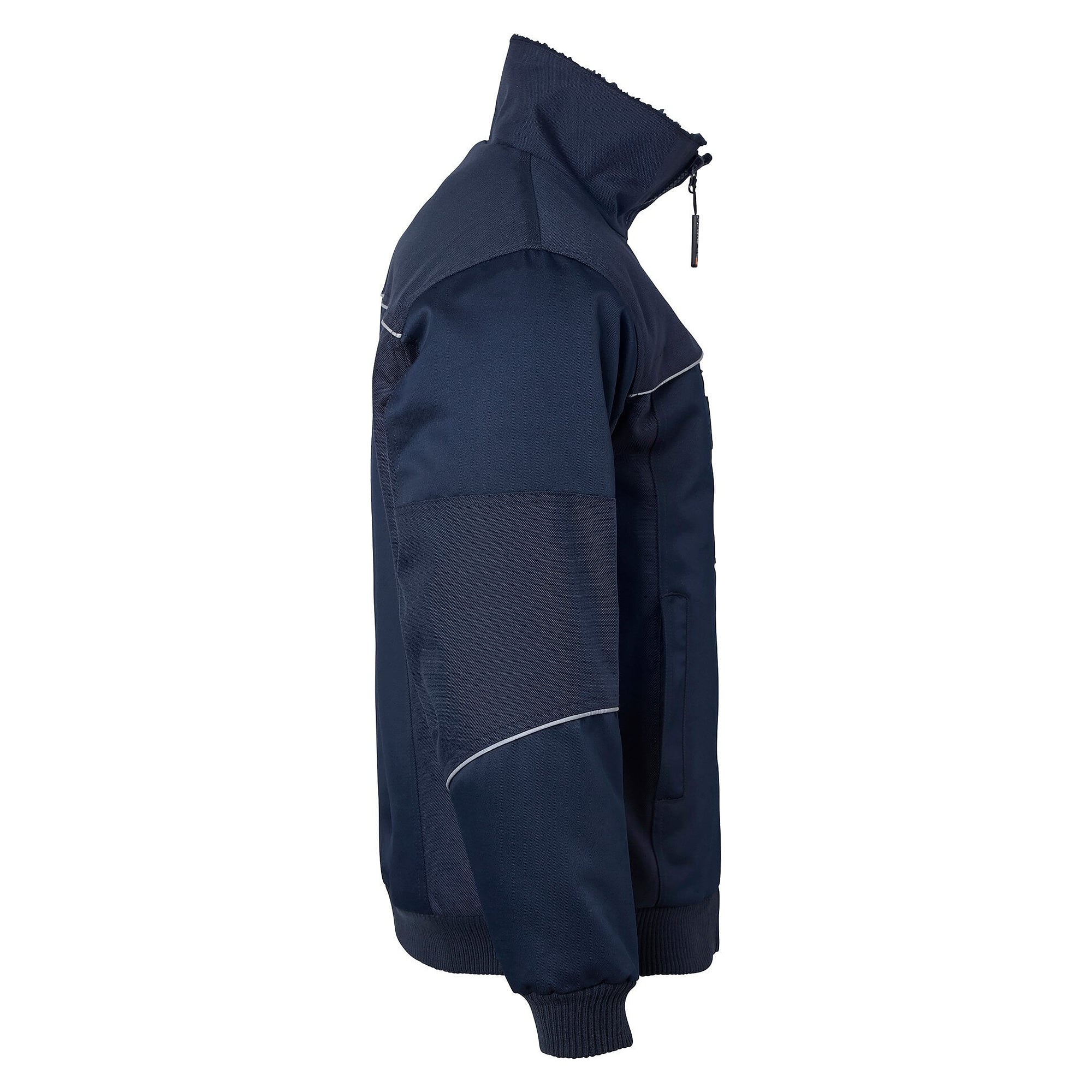 Veste d'hiver de travail doublée 5126, renforts en nylon balistique, unisexe, bleu marine - Top Swede 1000929403
