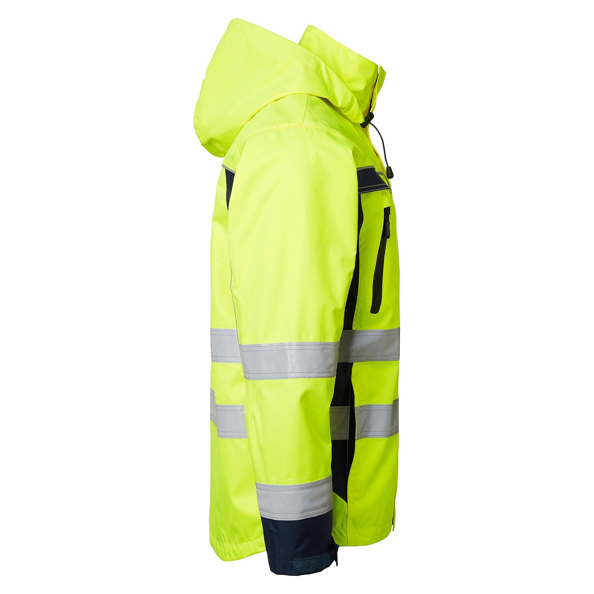 Veste shell haute visibilité 5217, EN ISO 20471 classe 3, jaune fluo et bleu marine - Top Swede 1000930983