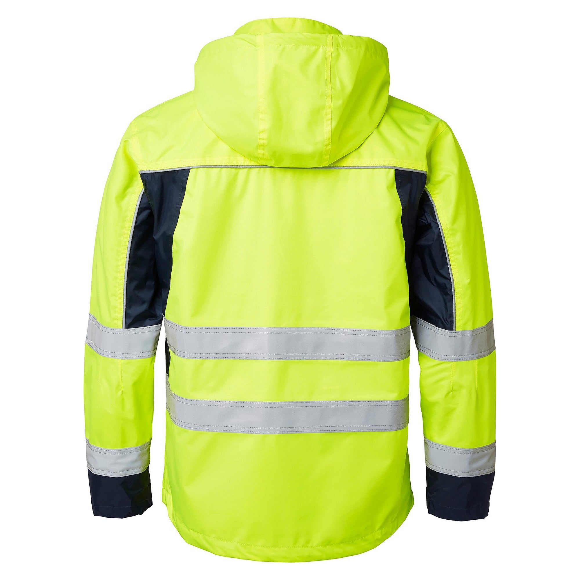 Veste shell haute visibilité 5217, EN ISO 20471 classe 3, jaune fluo et bleu marine - Top Swede 1000930983