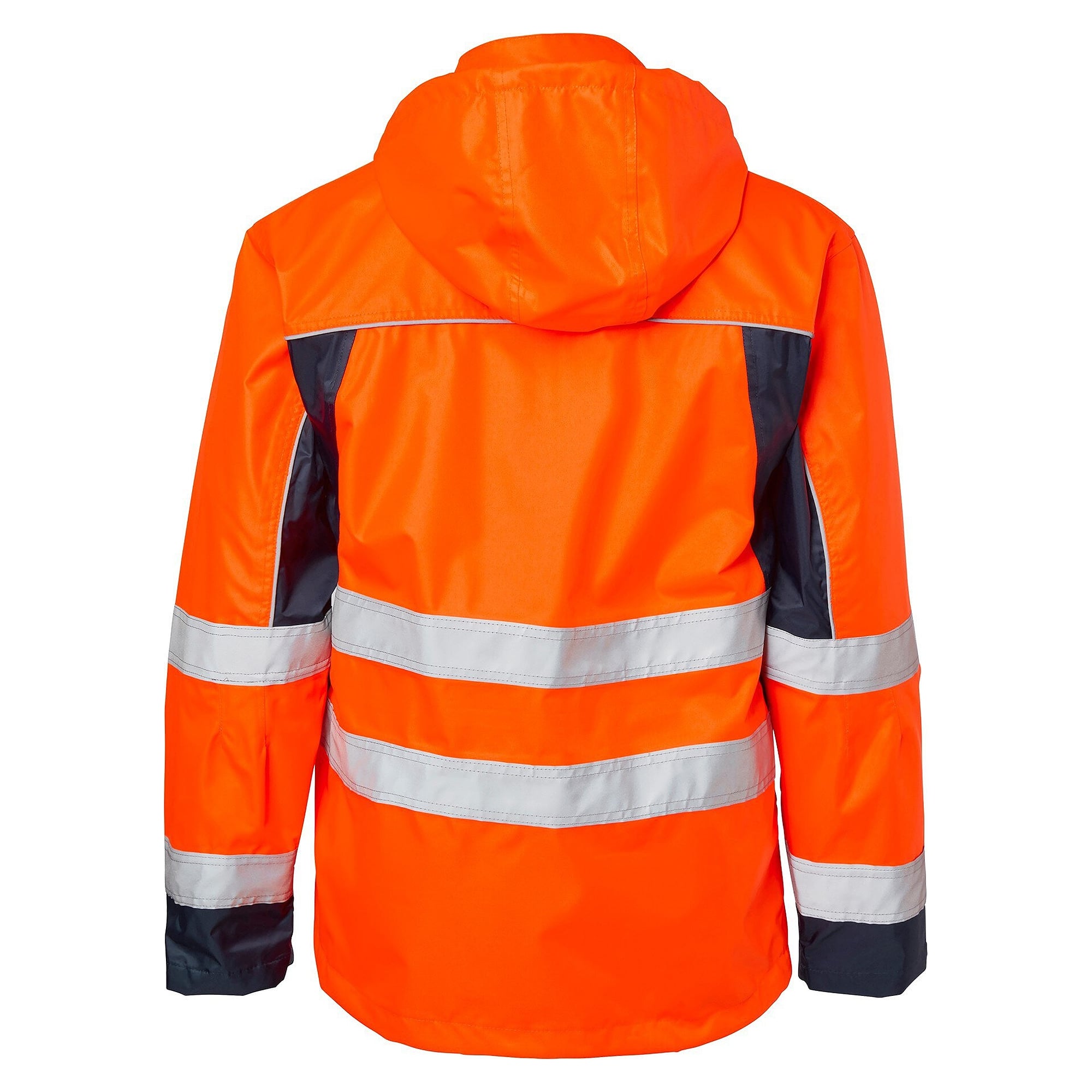 Veste shell haute visibilité 5217, EN ISO 20471 classe 3, orange fluo et bleu marine - Top Swede 1000930991