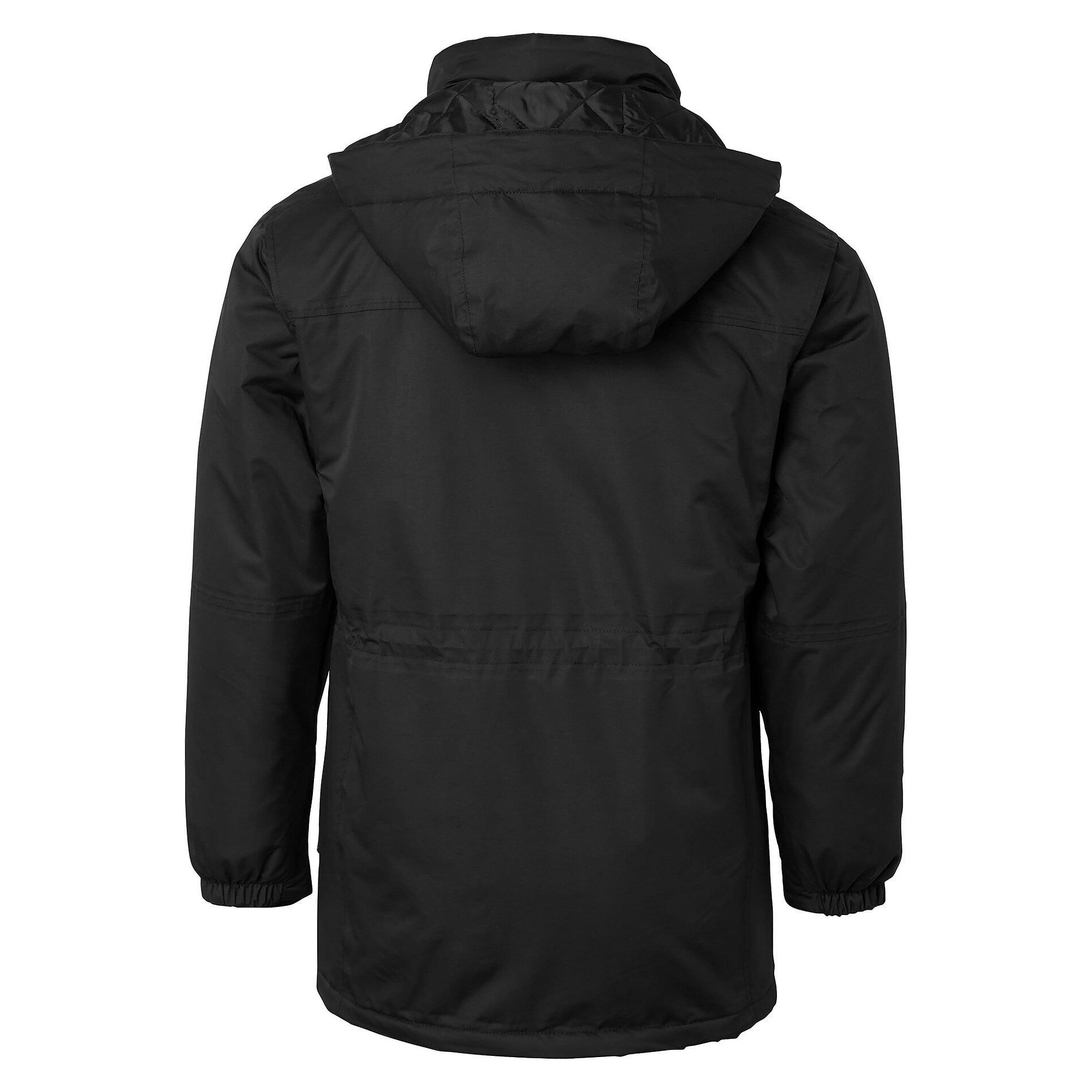 Parka d'hiver 6020 EN 343, matelassée, colonne d'eau 10 000 mm, capuche amovible, noir - Top Swede 1000975001