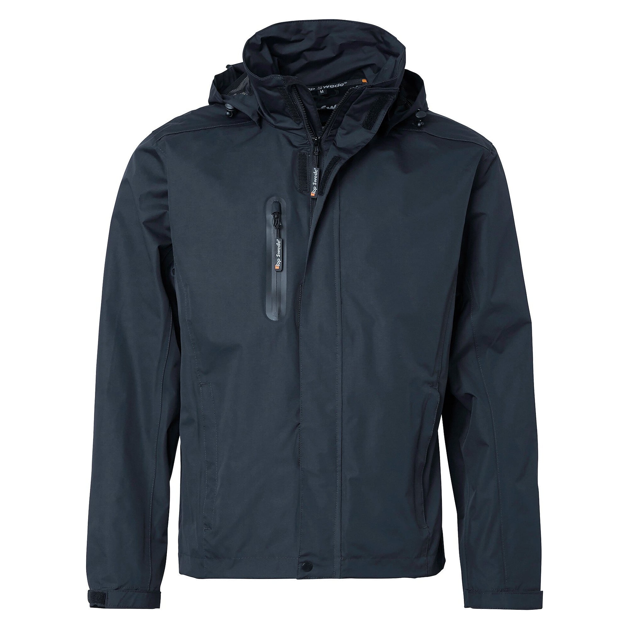 Veste shell homme 6520 coupe-vent et imperméable, EN 343 classe 3, coloris bleu marine - Top Swede 1000979403