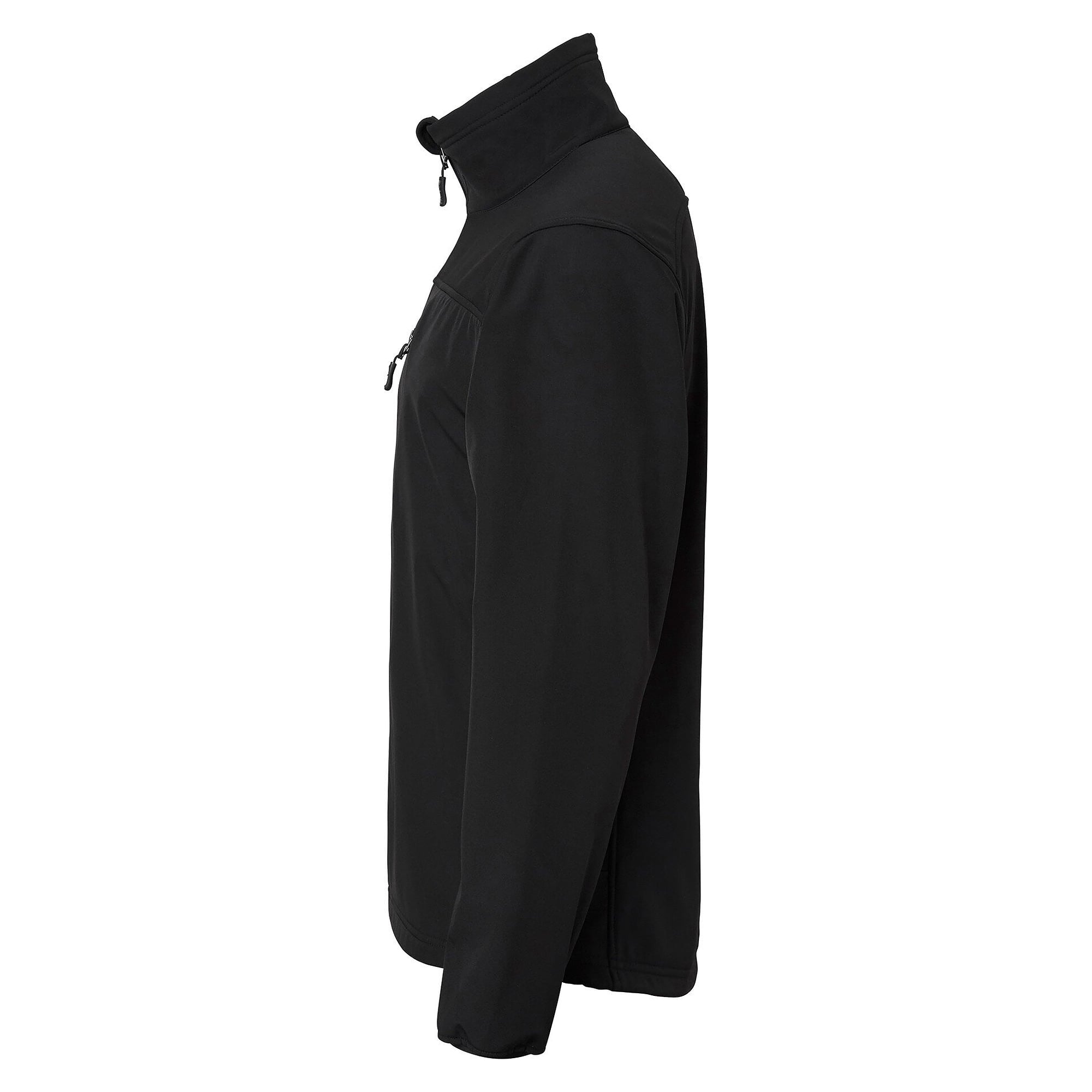 Softshelljacke 7621 aus 3-lagigem Laminat mit Fleece-Innenseite, wasserabweisend, schwarz - Top Swede 1000983001