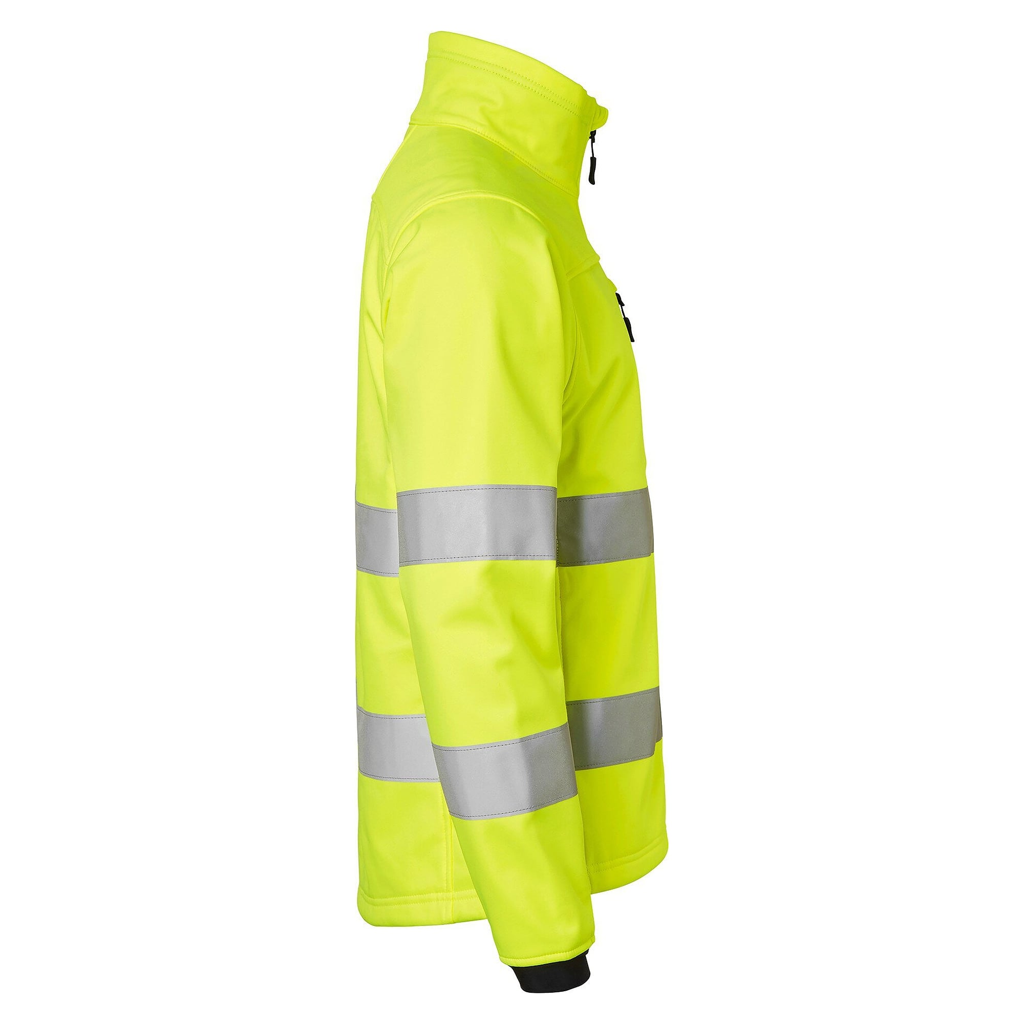 Veste softshell haute visibilité 7621 intérieur polaire, EN ISO 20471 classe 3, jaune fluo - Top Swede 1000984712