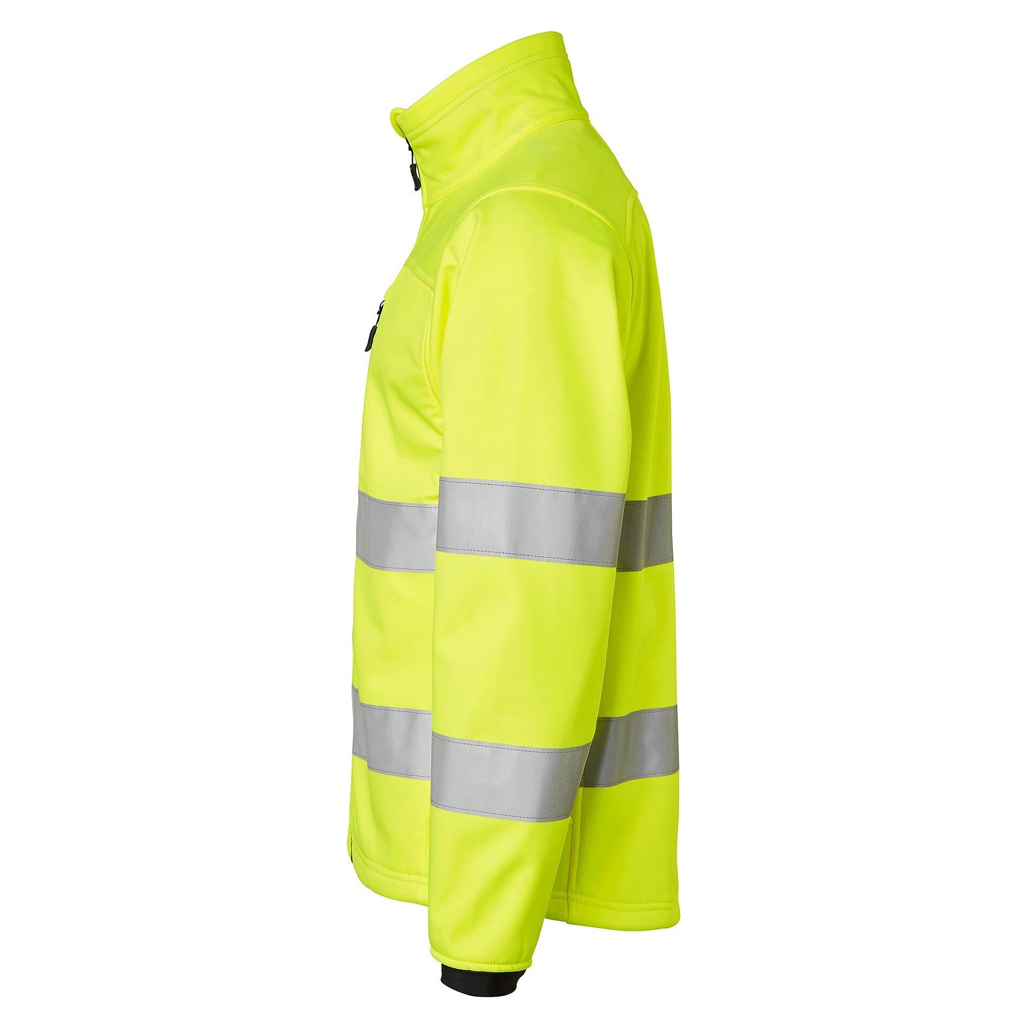Veste softshell haute visibilité 7621 intérieur polaire, EN ISO 20471 classe 3, jaune fluo - Top Swede 1000984712