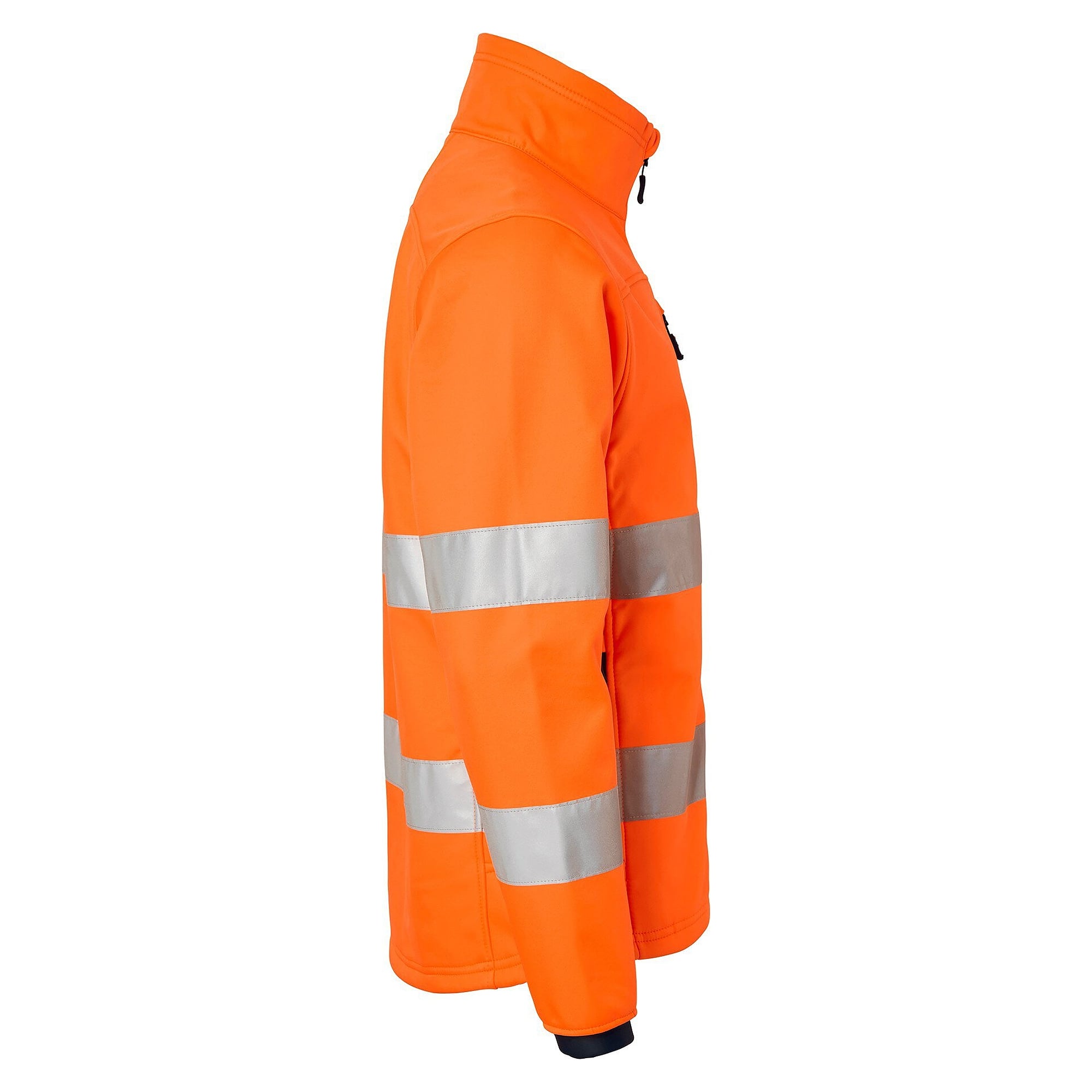 Veste softshell haute visibilité 7621 intérieur polaire, EN ISO 20471 classe 3, orange fluo - Top Swede 1000984811