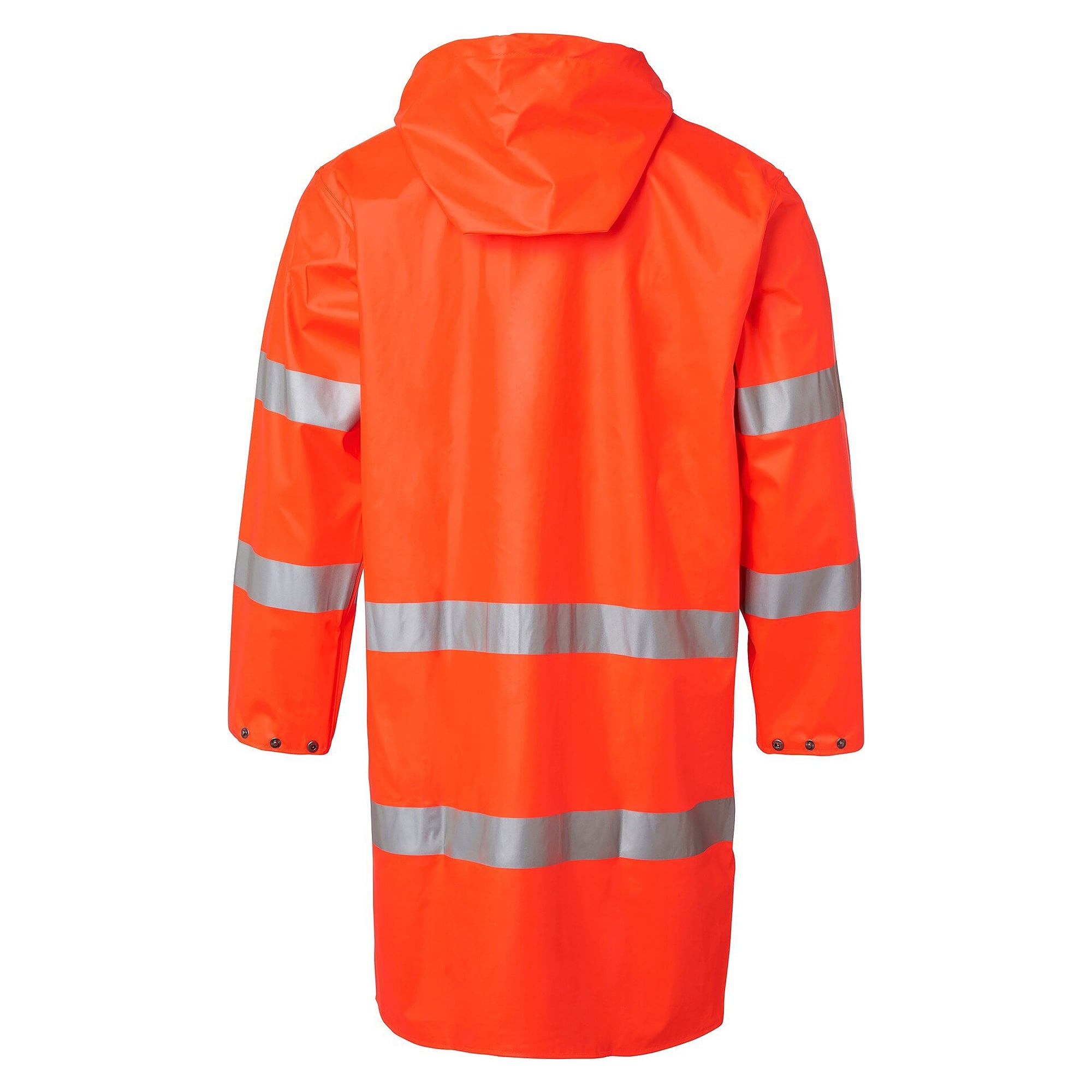 Manteau de pluie haute visibilité 100 cm, EN ISO 20471 classe 3, orange fluorescent - Top Swede 1000993811