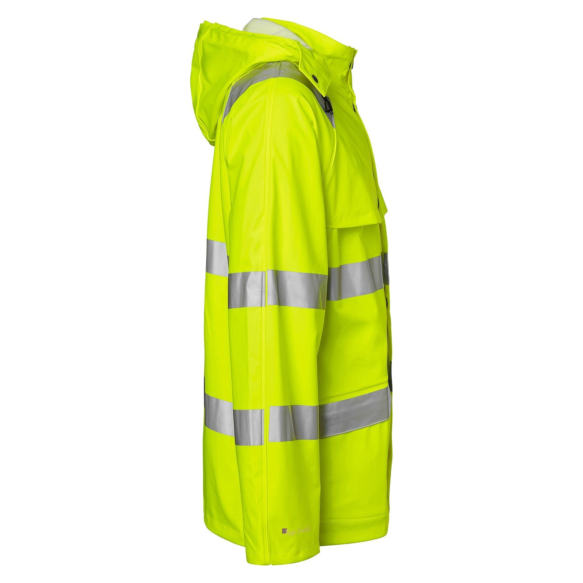 Veste de pluie haute visibilité 9394, EN ISO 20471 classe 3 et EN 343 3/1, jaune fluo - Top Swede 1000994712