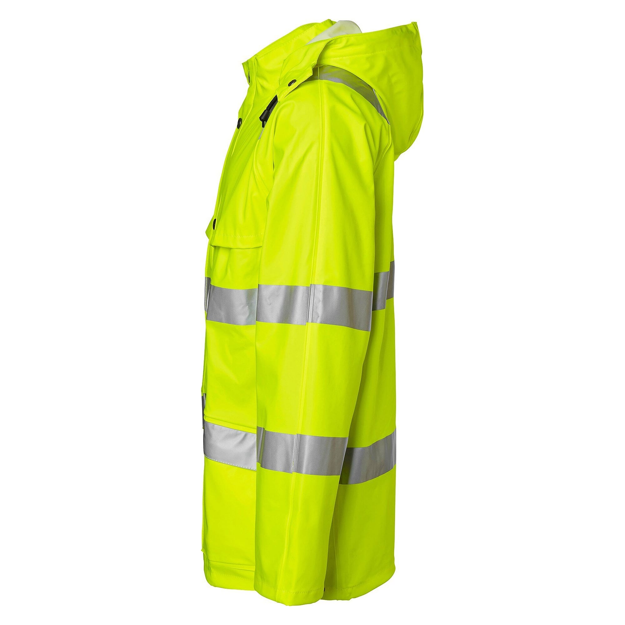 Veste de pluie haute visibilité 9394, EN ISO 20471 classe 3 et EN 343 3/1, jaune fluo - Top Swede 1000994712