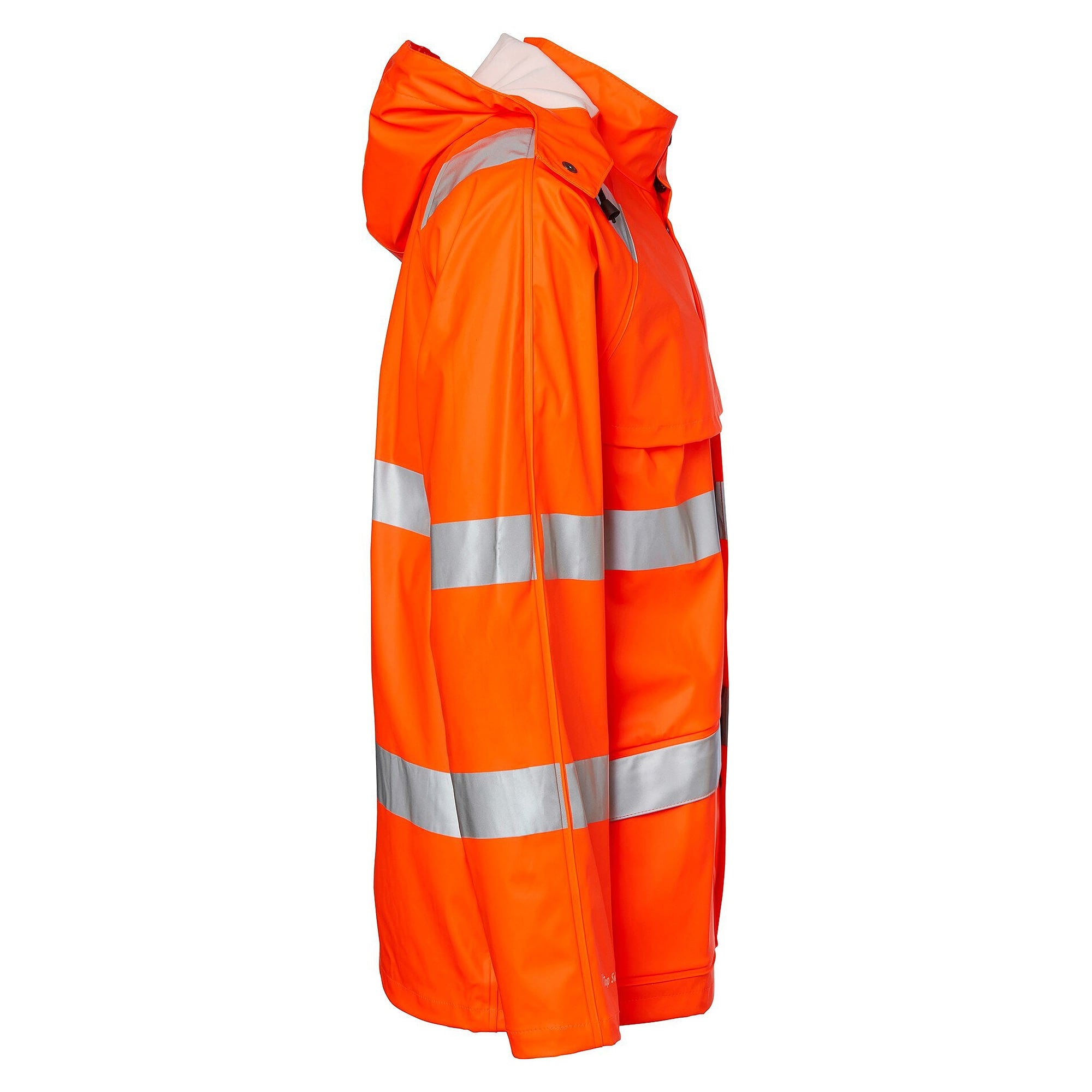 Veste de pluie haute visibilité 9394, EN ISO 20471 classe 3 et EN 343 3/1, orange fluo - Top Swede 1000994811