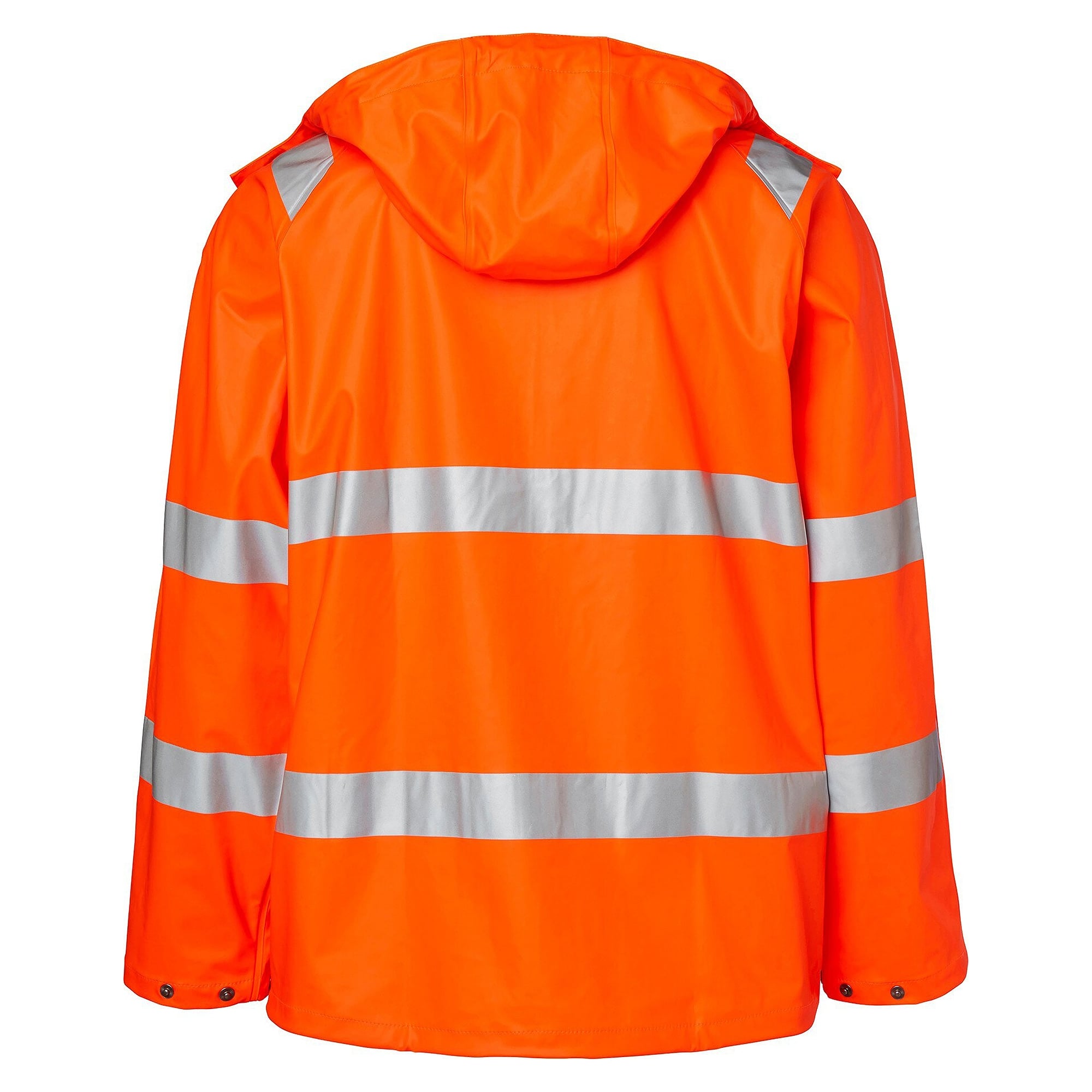 Veste de pluie haute visibilité 9394, EN ISO 20471 classe 3 et EN 343 3/1, orange fluo - Top Swede 1000994811