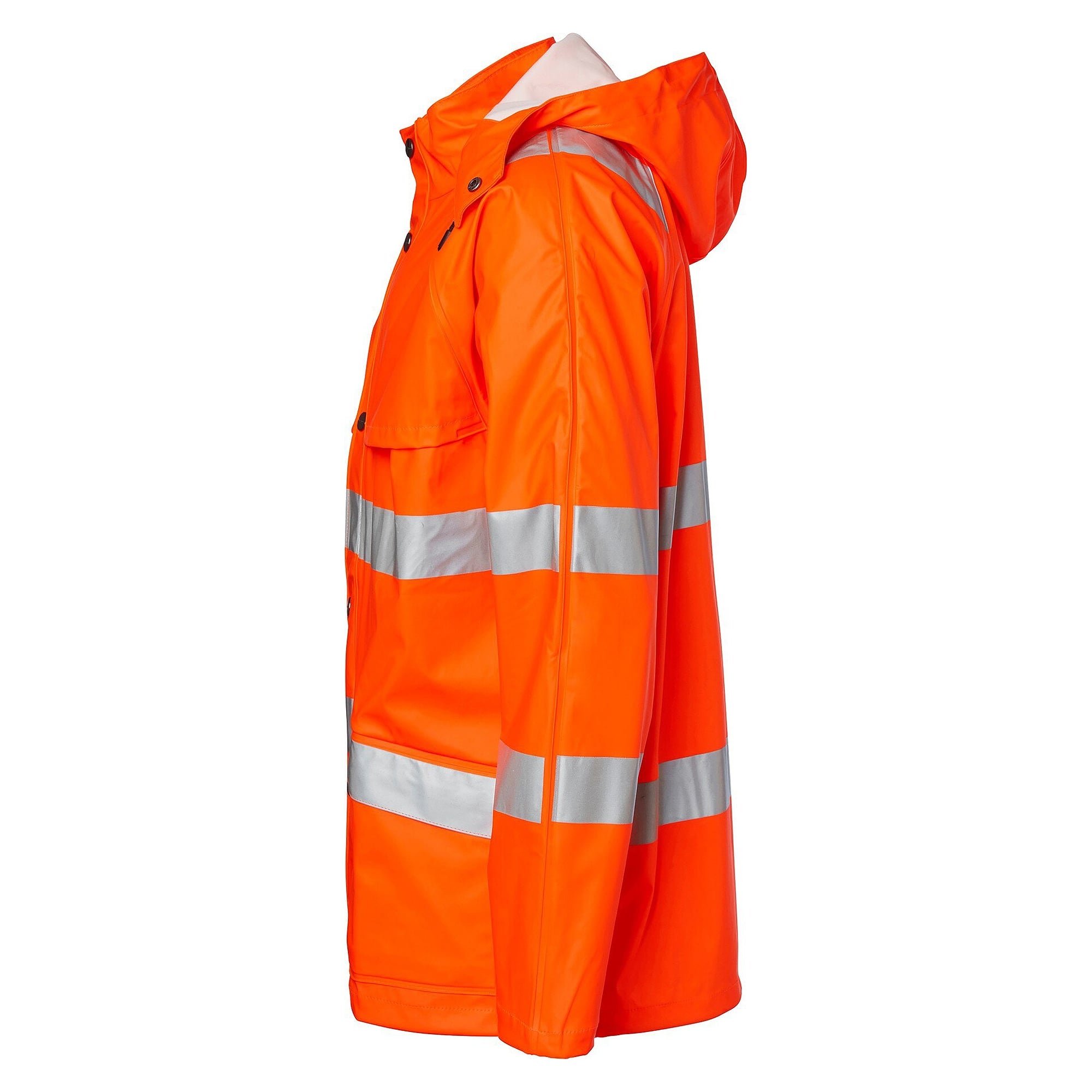 Veste de pluie haute visibilité 9394, EN ISO 20471 classe 3 et EN 343 3/1, orange fluo - Top Swede 1000994811