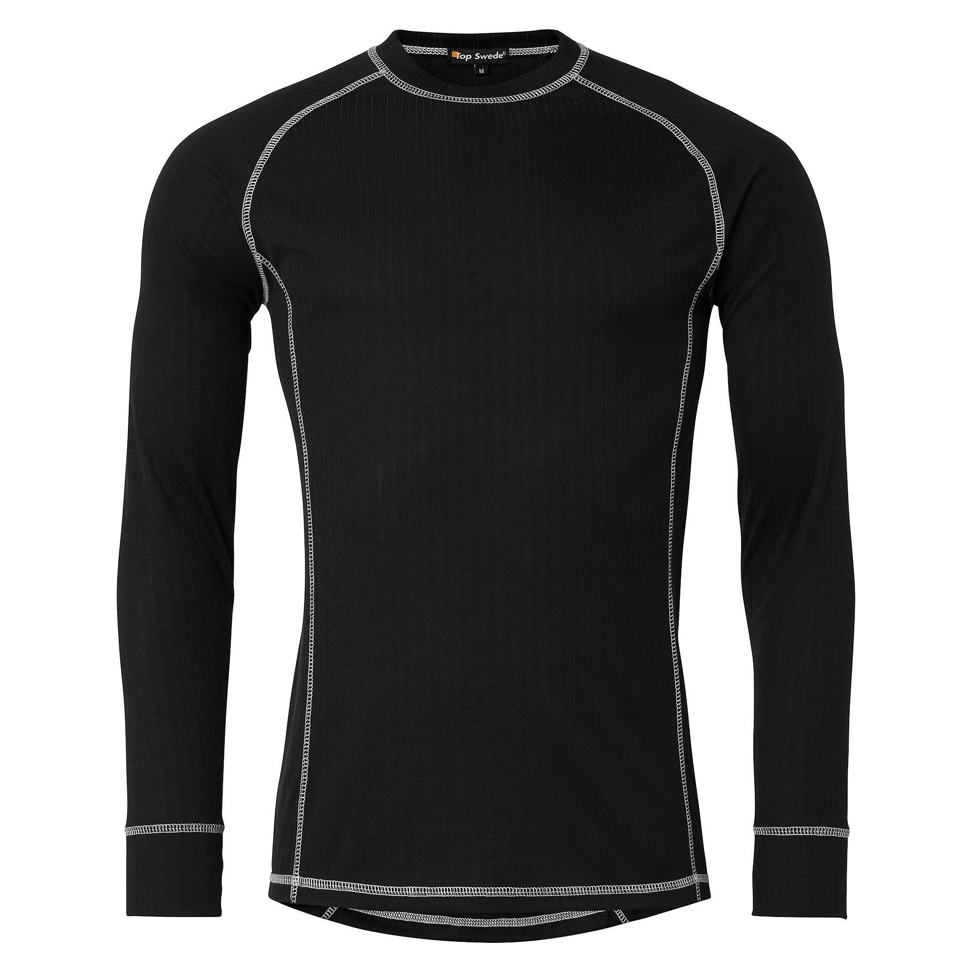 Funktionsunterwäsche-Set 9935 für Herren aus Langarmshirt und langer Hose, schwarz - Top Swede 1001001001