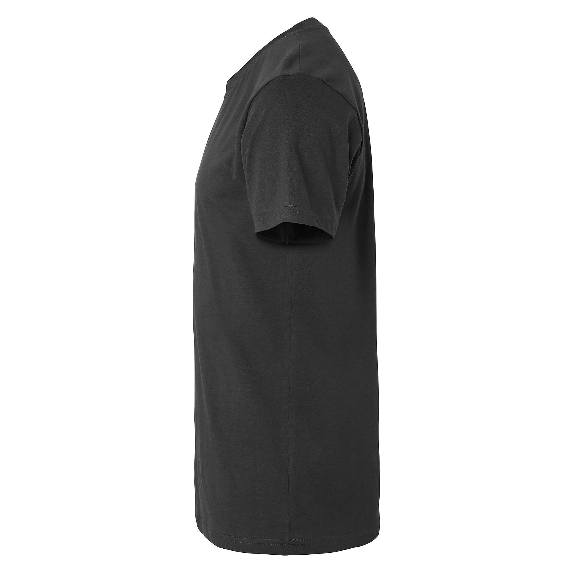 T-Shirt 239 Unisex aus gekämmter Baumwolle, rundgestrickt ohne Seitennähte, grau - Top Swede 1001298033