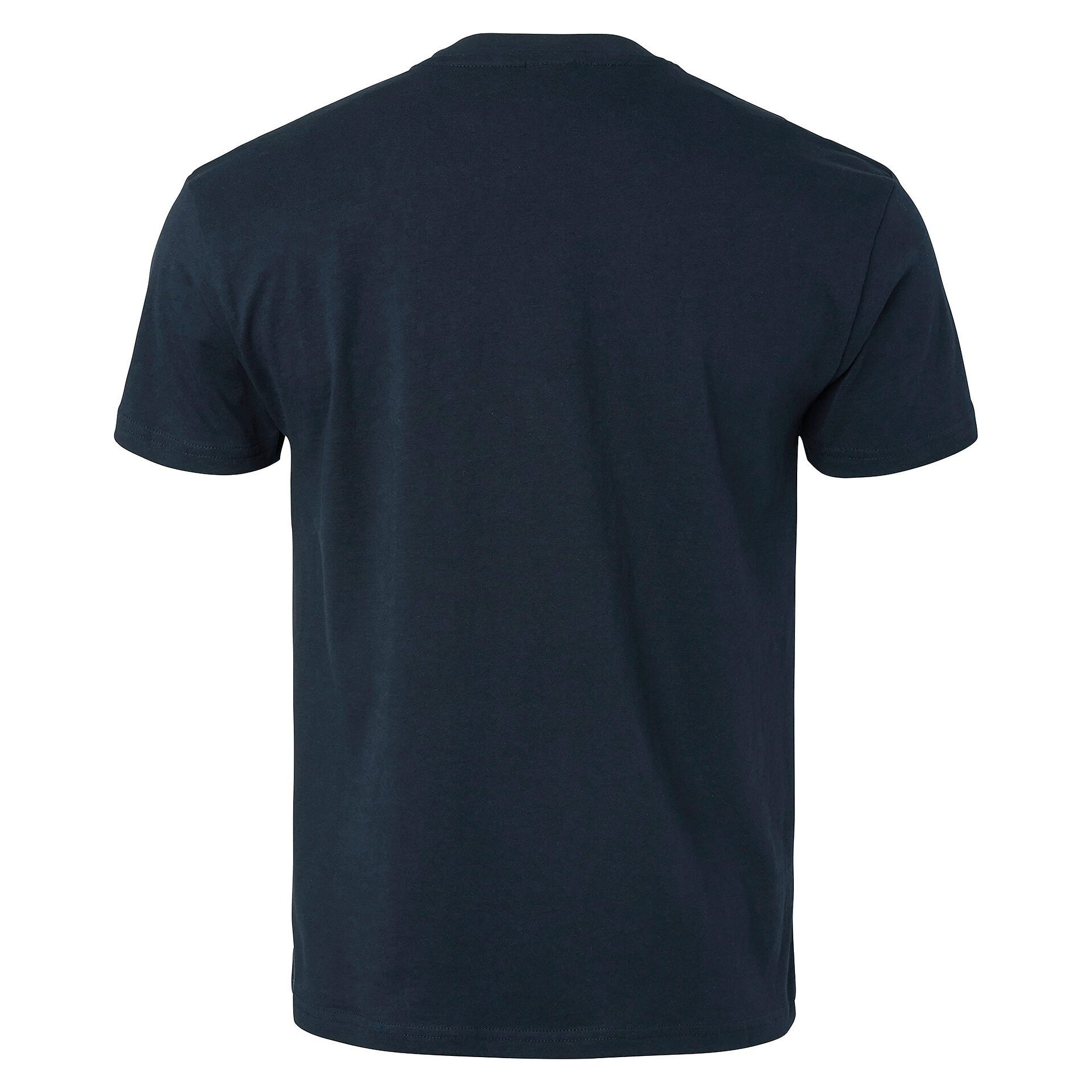 T-Shirt 239 Unisex aus gekämmter Baumwolle, rundgestrickt ohne Seitennähte, navyblau - Top Swede 1001298403