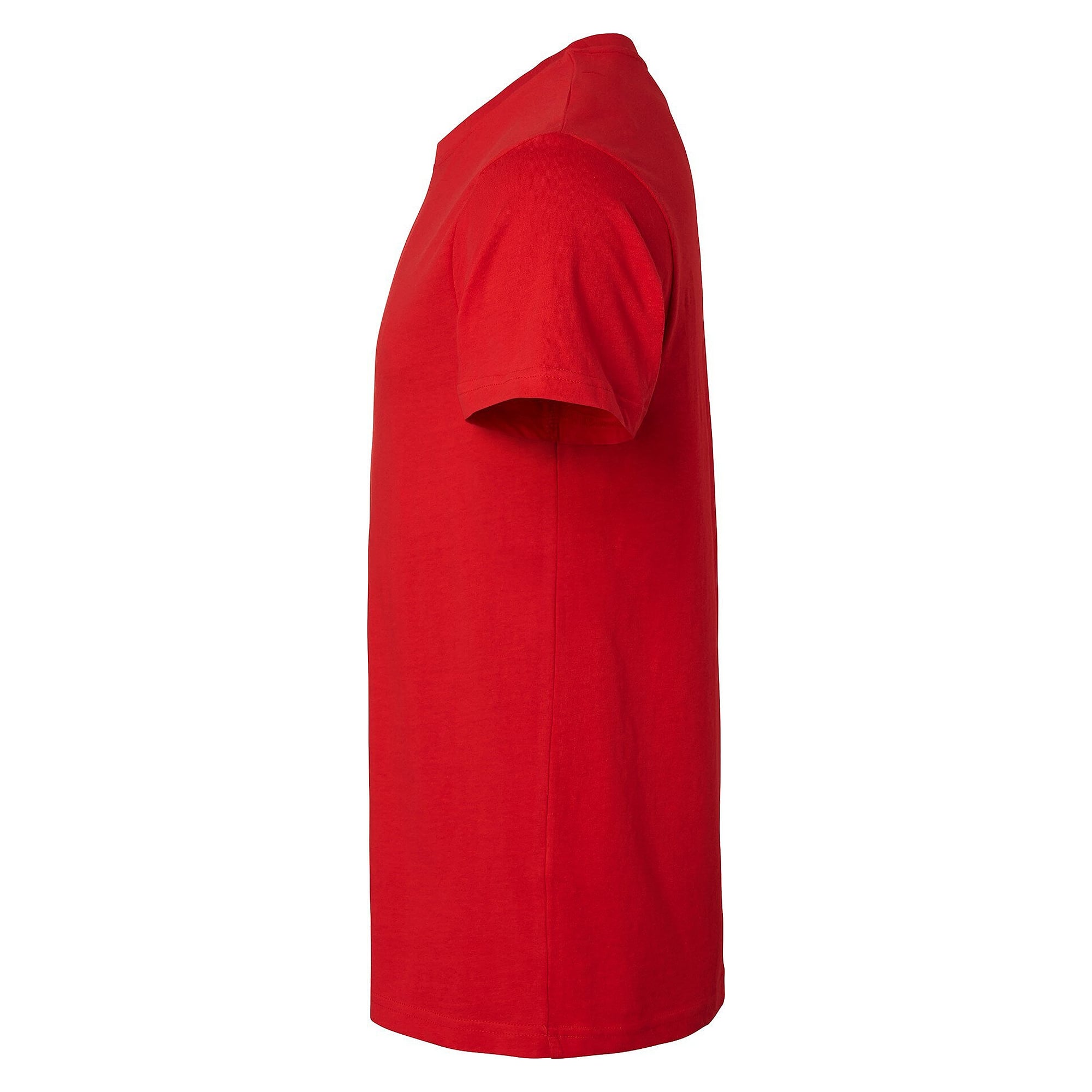 T-shirt 239 unisex in combed cotton, tubular-knit without side seams, red - Top Swede 1001298607