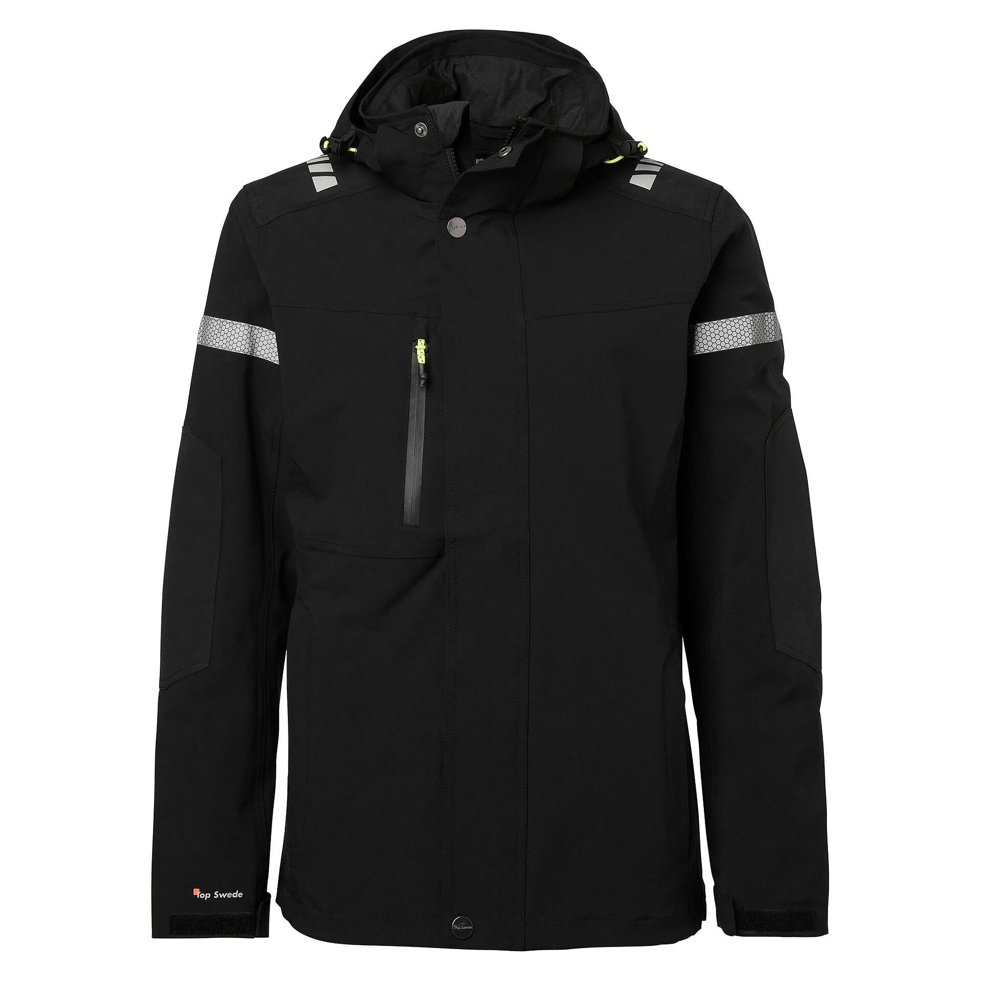 Veste shell femme 381 noir stretch, EN 343 classe 3, respirant 8 000 g/m² - Top Swede 1001324001