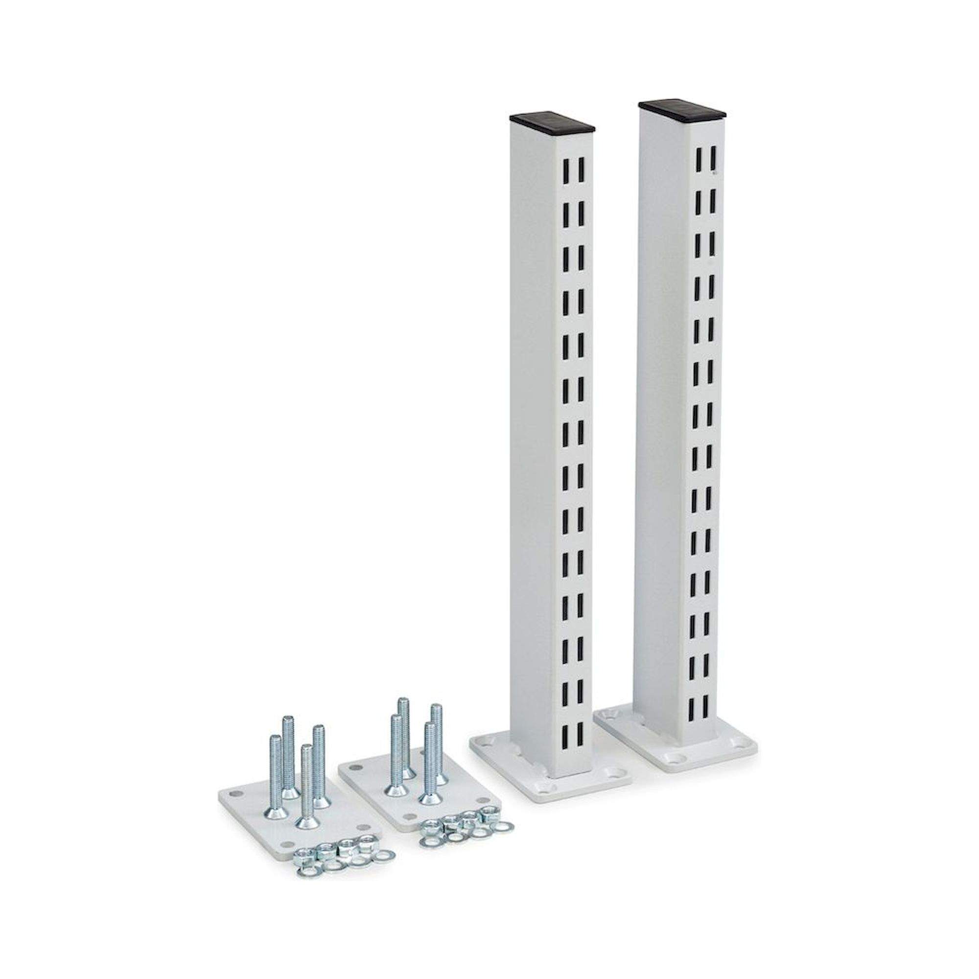 Treston TTP400-49. Treston Rasterrohre, Paar, Höhe 400 mm, mit Flansch