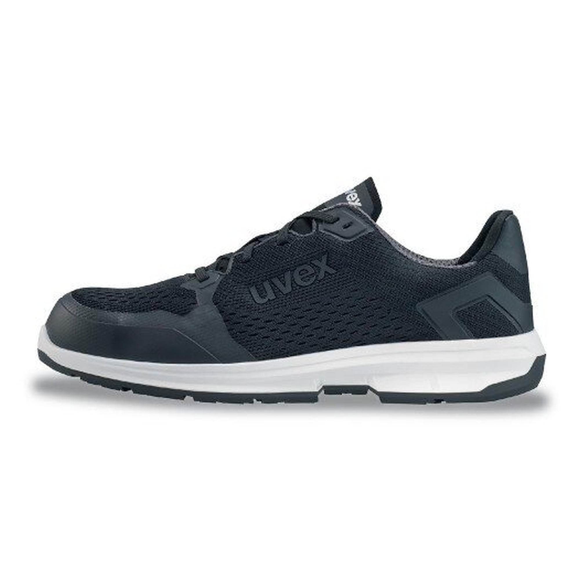 ESD safety low shoe uvex 1 sport S1, width 11, metal free toe cap, black - uvex 6598/8