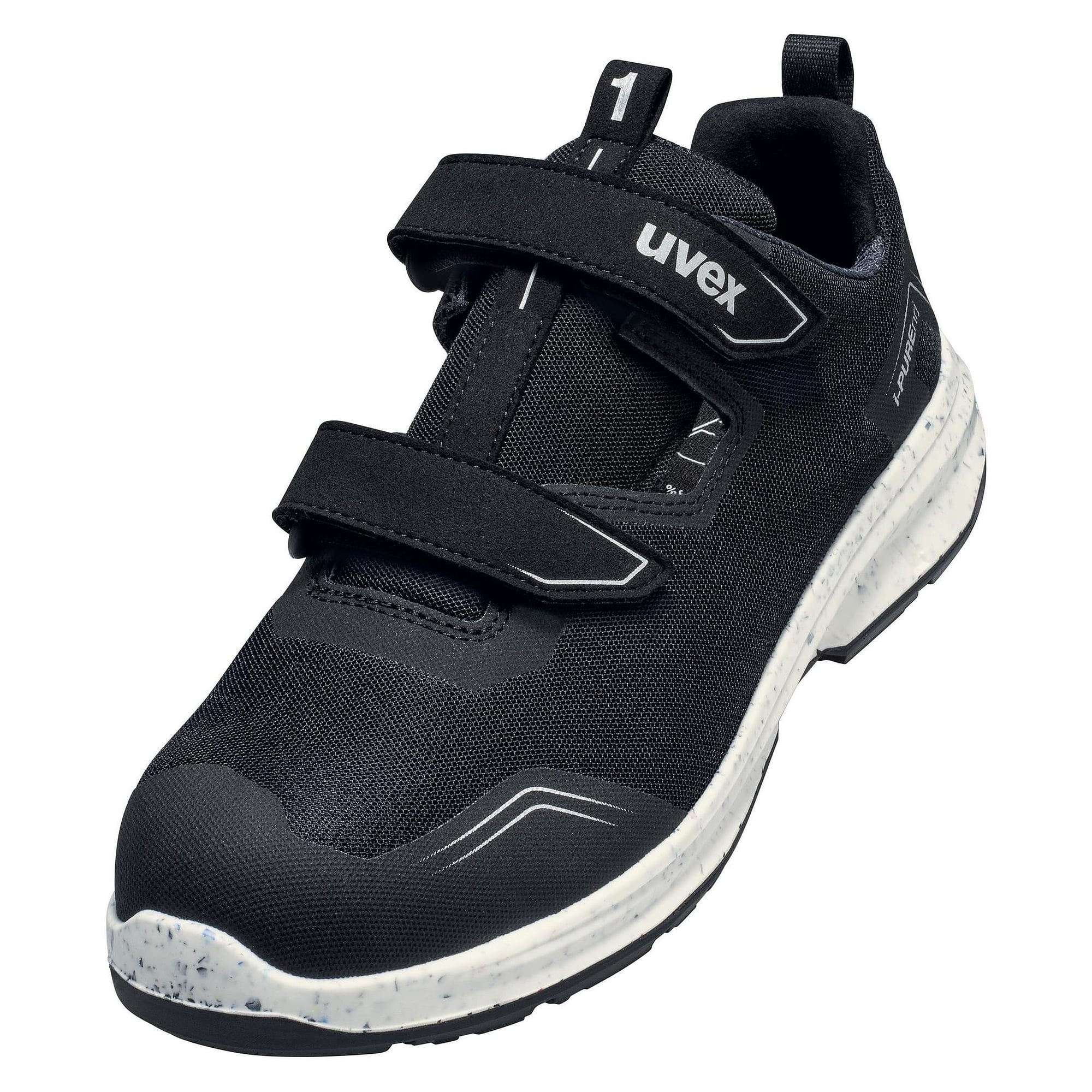 ESD-Sicherheitssandale 1 sport S1, Weite 11, metallfreie Kappe, schwarz - uvex 68908