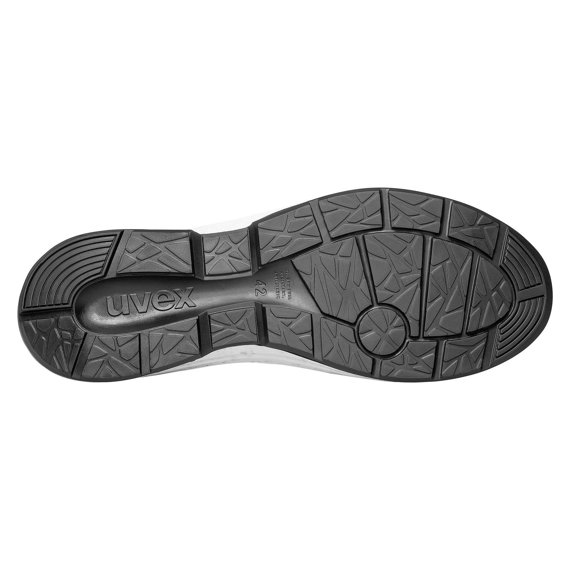ESD-Sicherheitssandale 1 sport S1, Weite 11, metallfreie Kappe, schwarz - uvex 68908