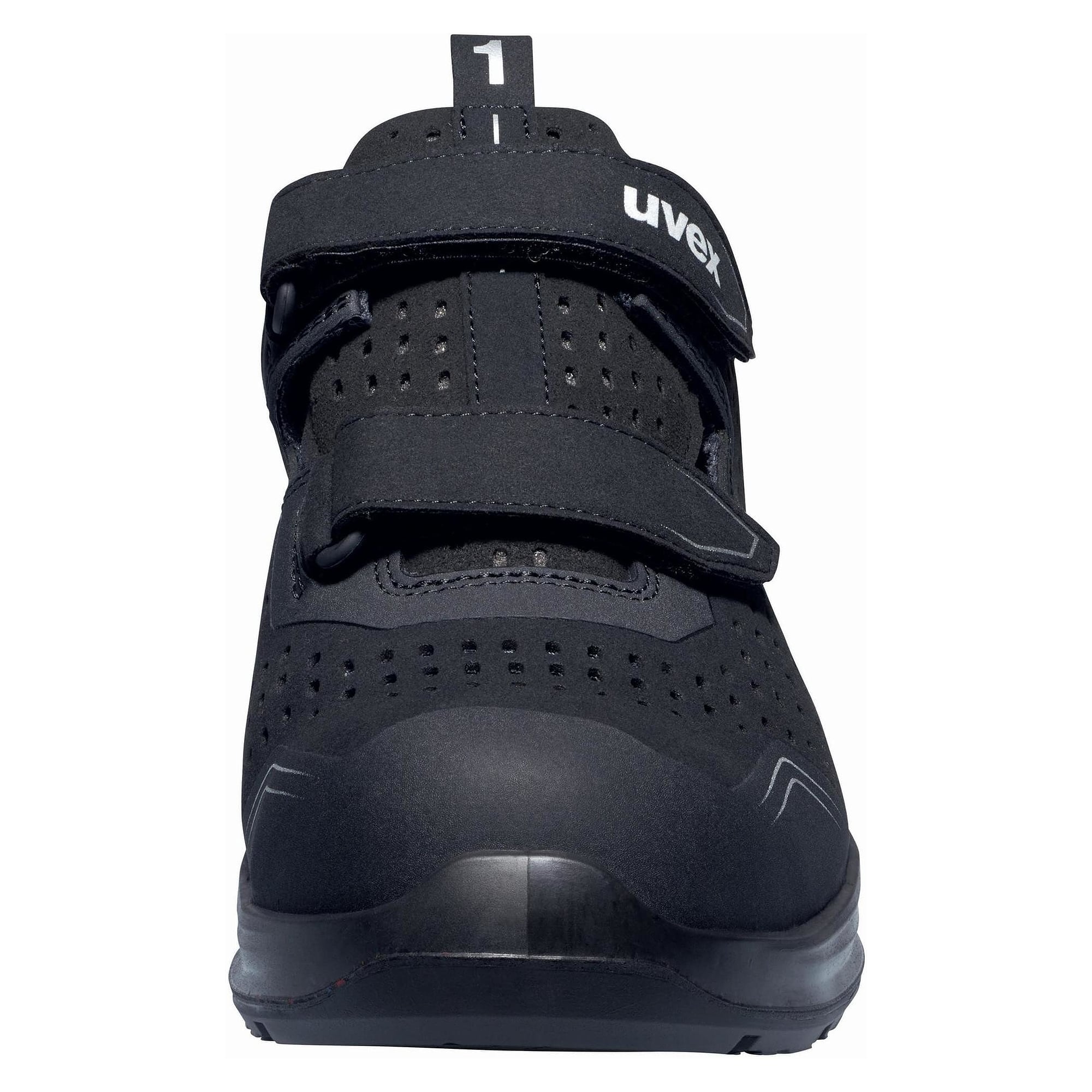 ESD-Sicherheitssandale 1 sport S1PS, Weite 11, metallfreie Kappe, schwarz - uvex 68962