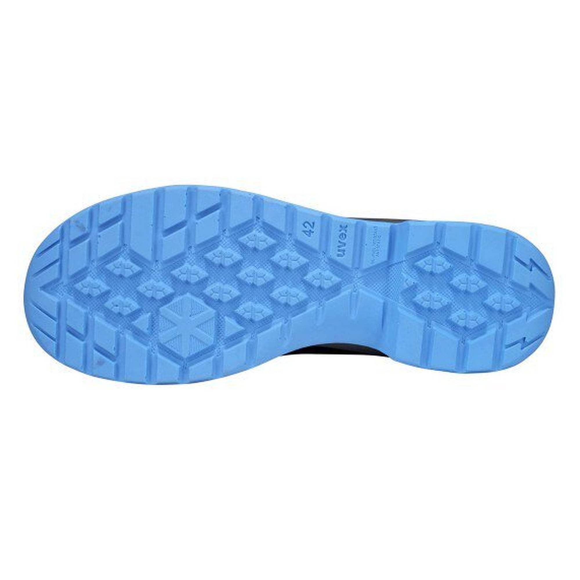 Sandale de sécurité ESD uvex 2 trend S1P, largeur 11, anti-perforation, bleu-noir - uvex 69362