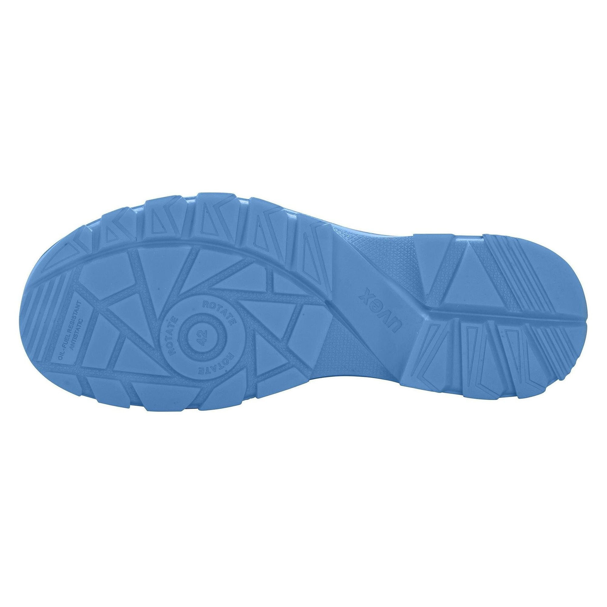 ESD-Sicherheitssandale 2 xenova S1, Weite 11, xenova Kunststoffkappe, schwarz-blau - uvex 95538