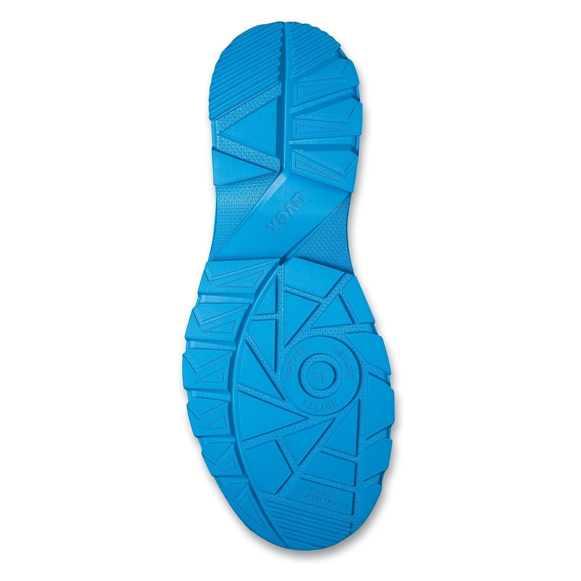 ESD-Sicherheitshalbschuh 2 xenova S1, Weite 11, xenova Kunststoffkappe, schwarz-blau - uvex 95548