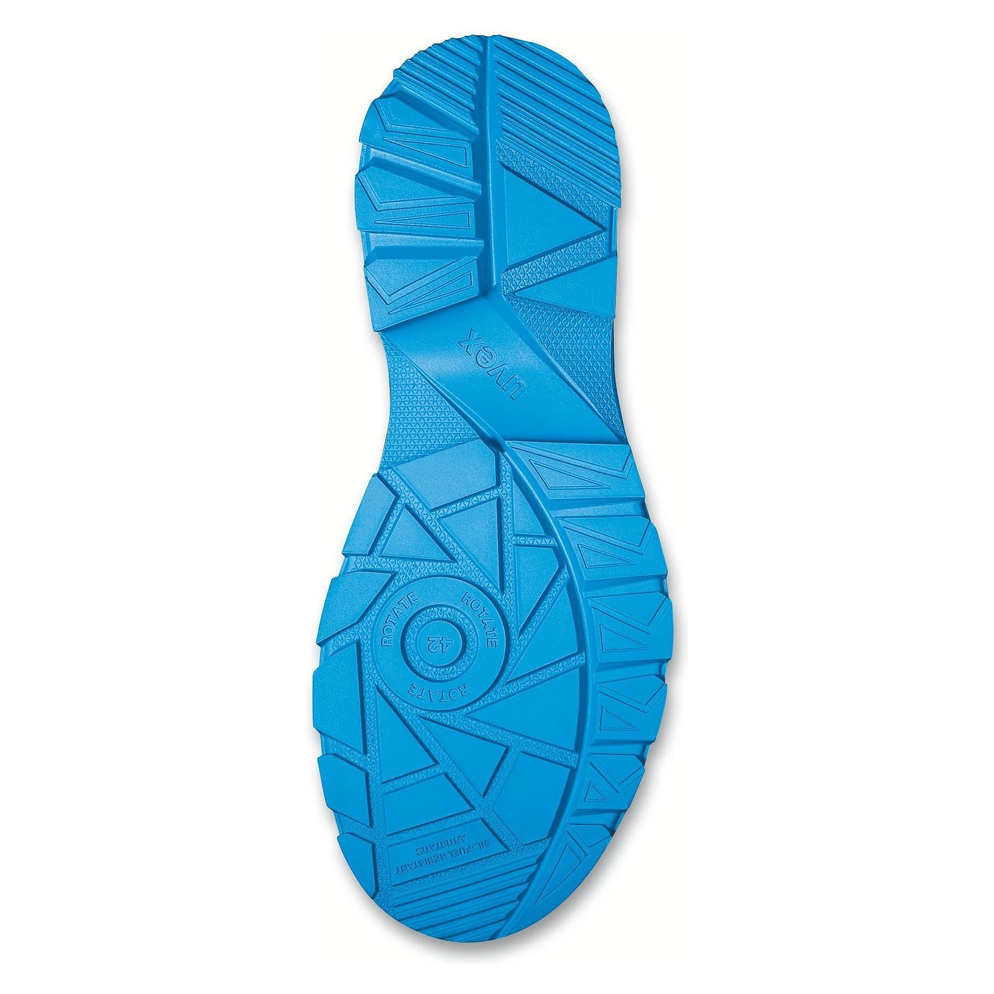 ESD-Sicherheitshalbschuh 2 xenova S1, Weite 11, xenova Kunststoffkappe, schwarz-blau - uvex 95548