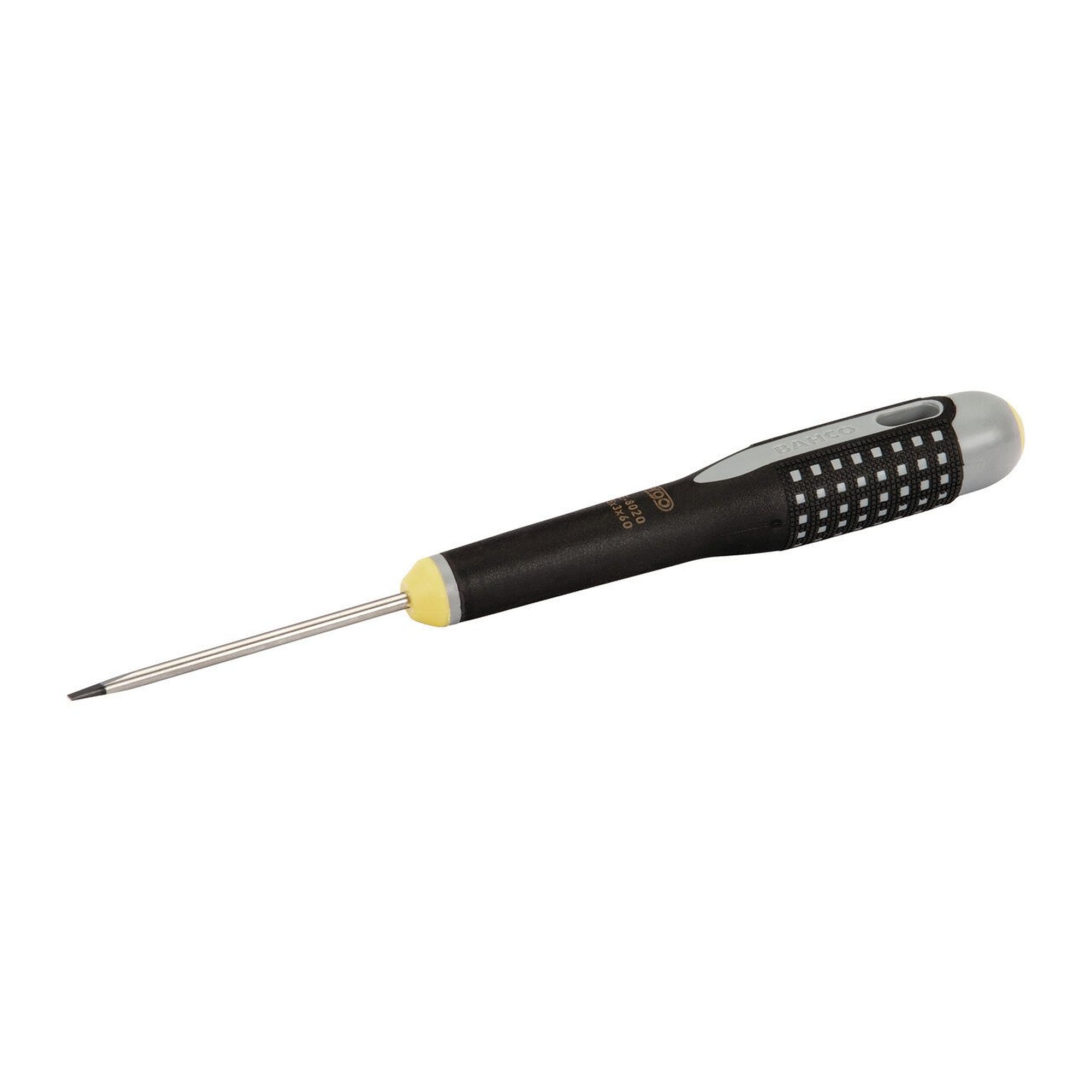 ERGO slotted screwdriver 0.8 x 4 mm, 175 mm blade, 3-component handle - Bahco BE-8240