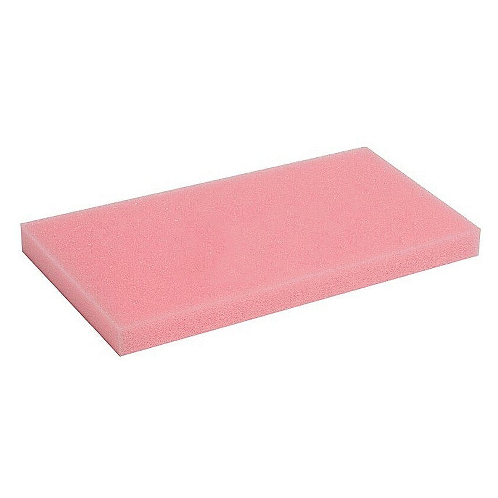 PU-Schaumstoff ableitfähig, rosa, glatt, 420 x 220 x 15 mm - Warmbier 4910.0.15