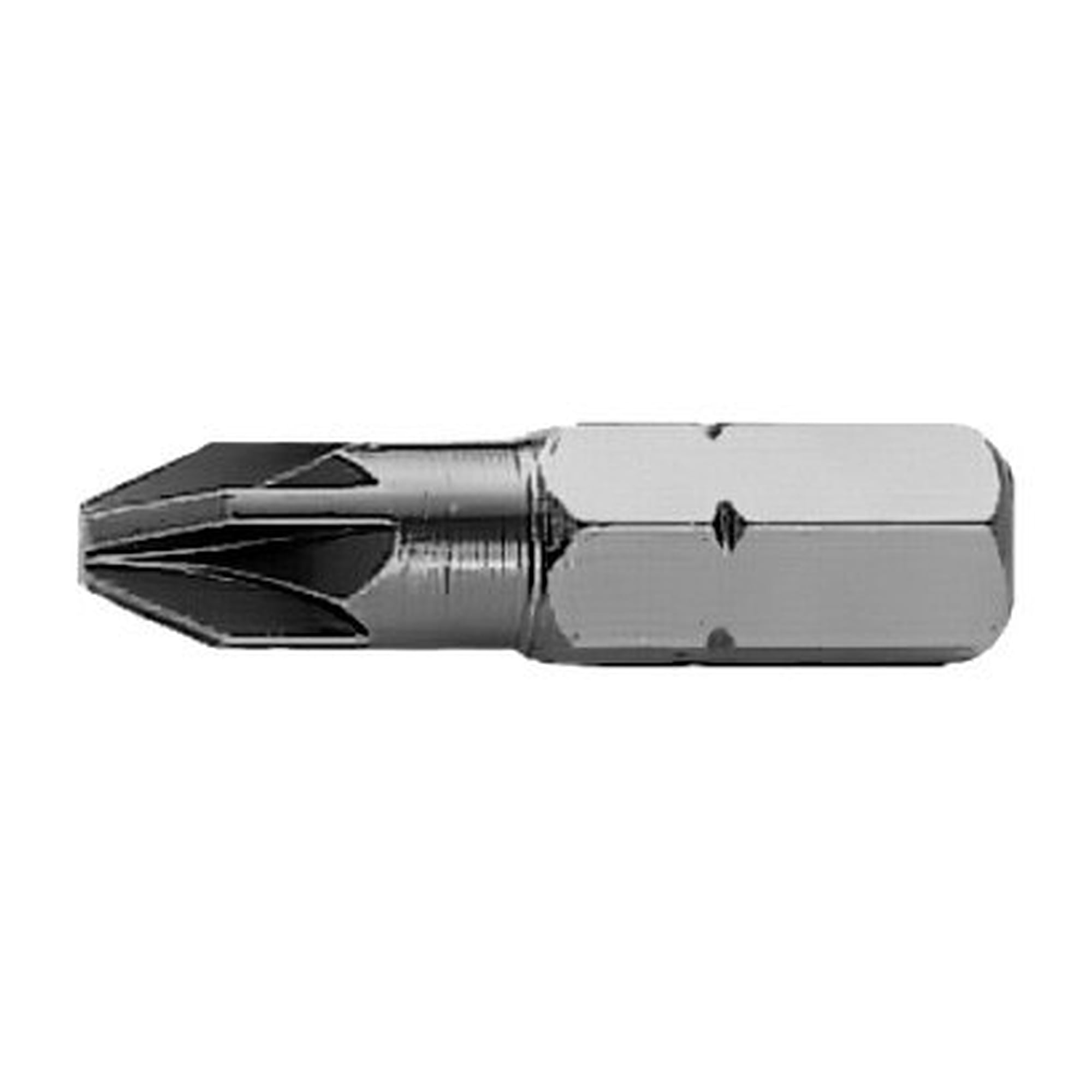Screwdriver bit Pozidriv PZ4, 1/4 inch C6.3, 32 mm, zinc phosphated, pack of 10 - Bahco 59S/PZ4
