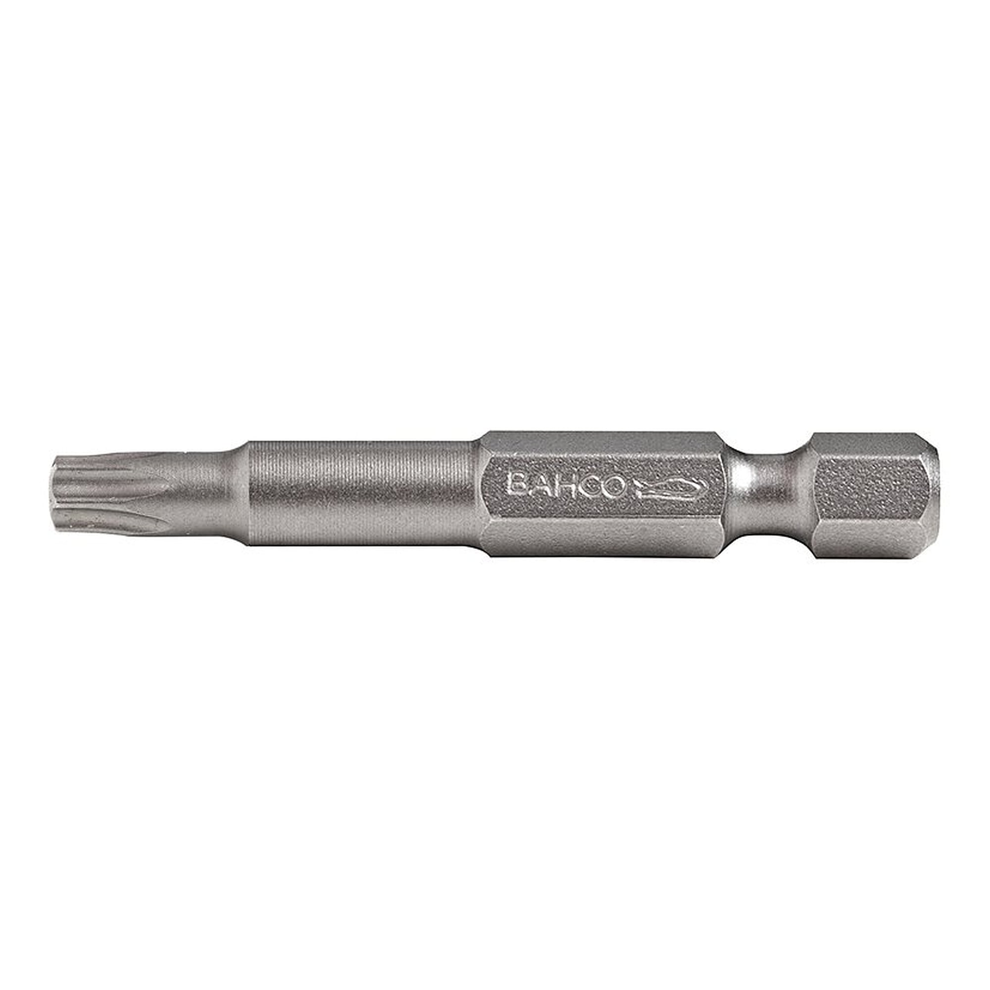 Screwdriver bit TORX T15, 70 mm, 1/4 inch hex E 6.3, pack of 5 - Bahco 59S/70T15