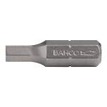 Schrauber-Bit Innensechskant H 3 mm, 25 mm, Antrieb 1/4 Zoll DIN 3126-C 6.3, 5er Pack - Bahco 59S/H3