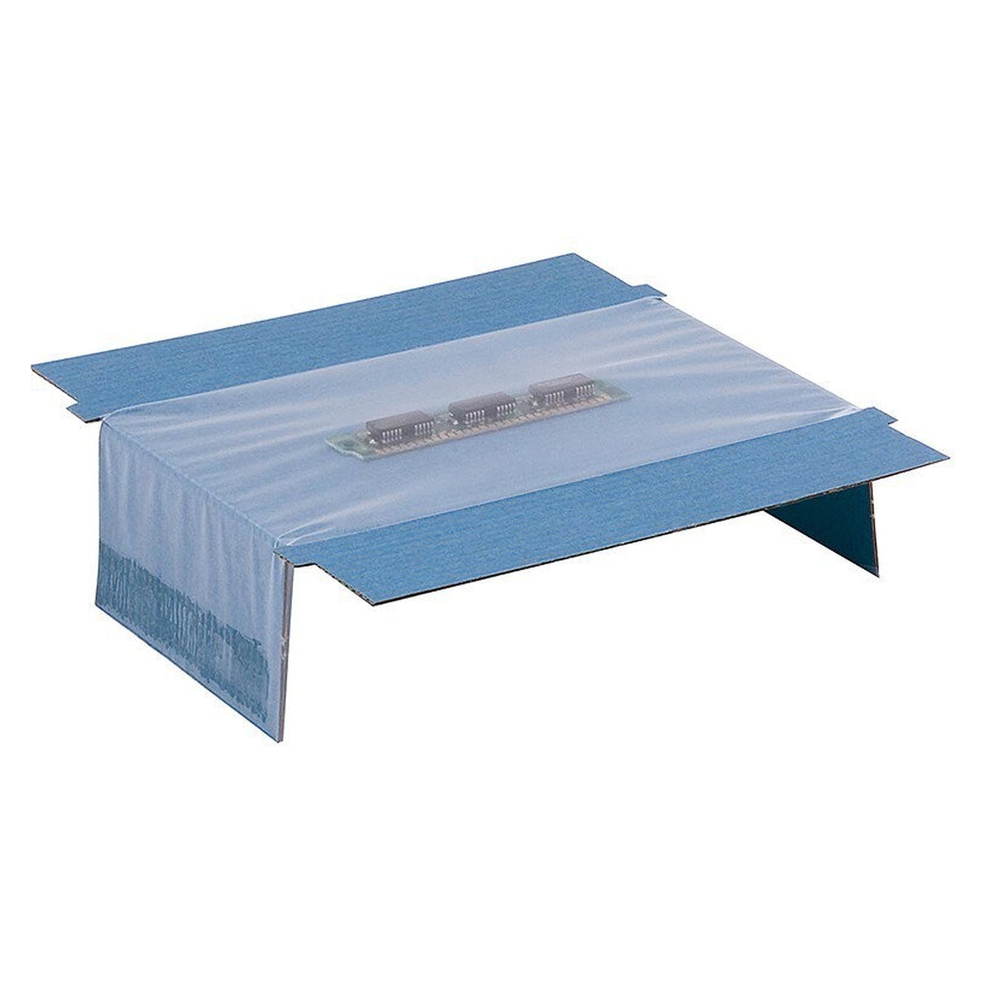 Insert de calage Flatpac avec film pour boîte d'expédition 57-TVS, dissipatif, 380 x 280 x 20 mm - Hans Kolb 12000129