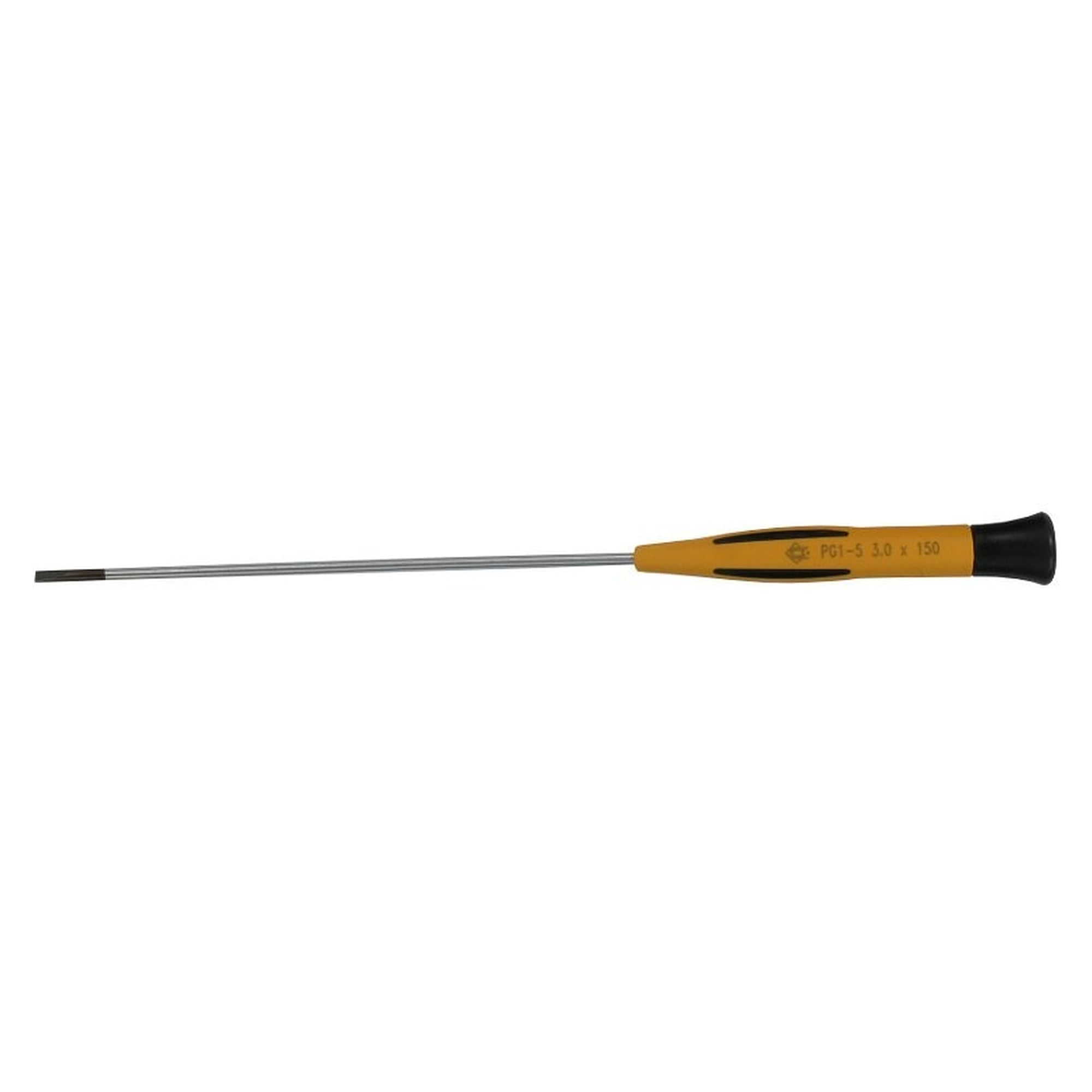 Schlitzschraubendreher 3,0 x 150 mm mit langer Klinge, Gesamtlänge 255 mm - Piergiacomi PG1-5