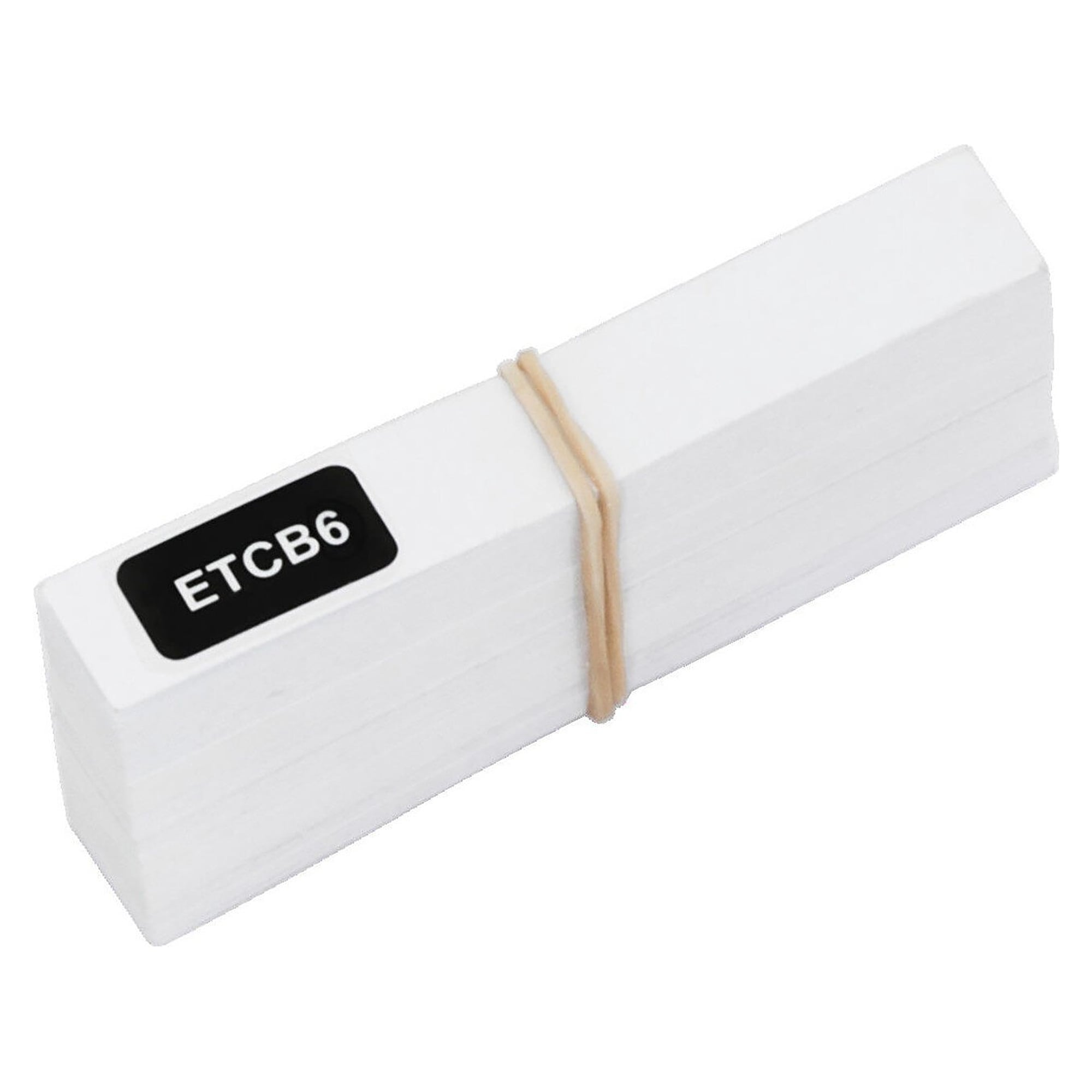 Papieretikett 78 x 13 mm für Sichtlagerkasten Classicbox CB 6, CB 6 MC/CB 6 D MC, weiß - WEZ 1007126